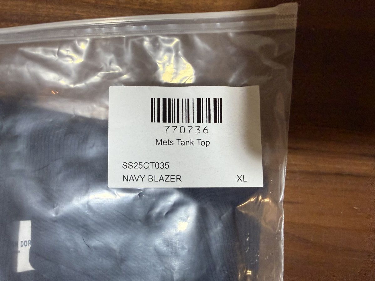 Aime Leon Dore Aime Leon Dore Aimé New York Mets Cotton Tank Top Navy XL Size US XL / EU 56 / 4 - 8 Thumbnail
