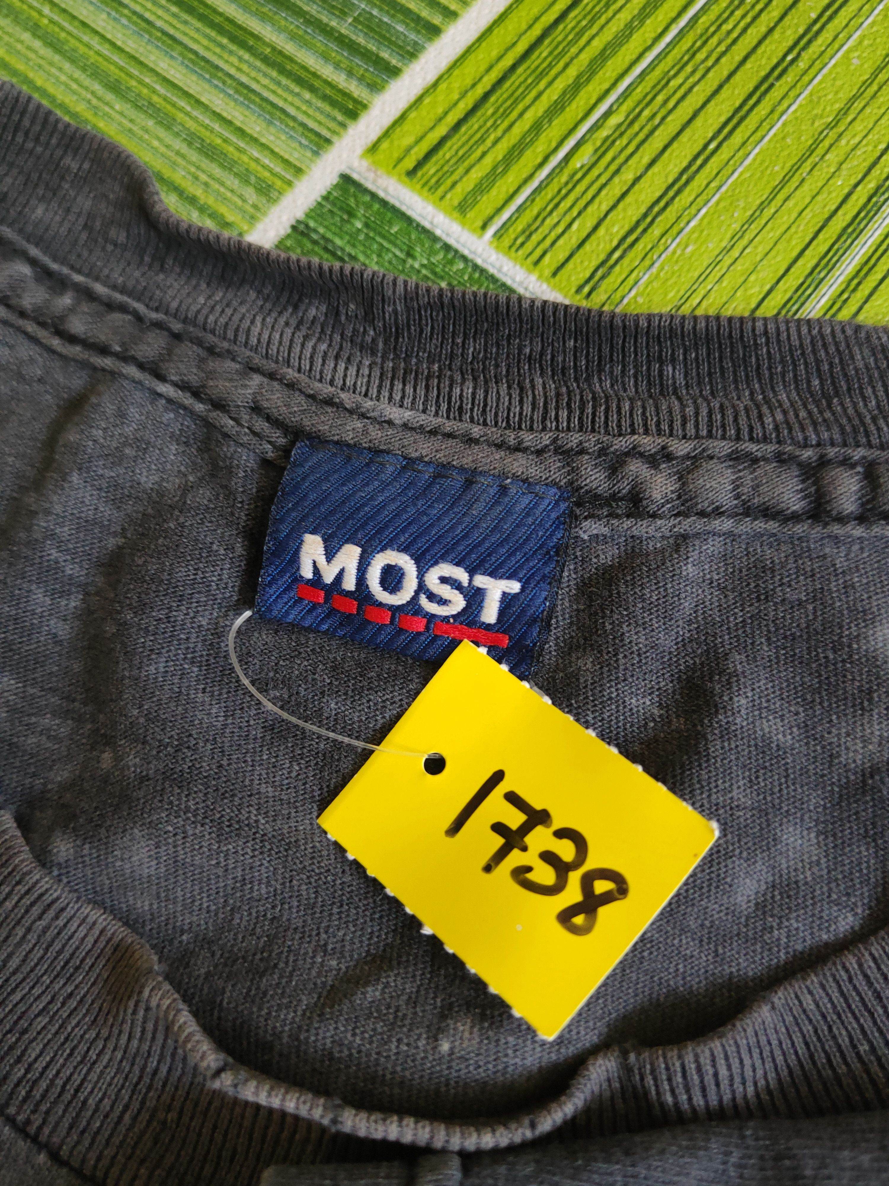 Japanese Brand DL Most Navy Faded Short Sleeve T-shirt #1738 Size US XL / EU 56 / 4 - 12 Thumbnail