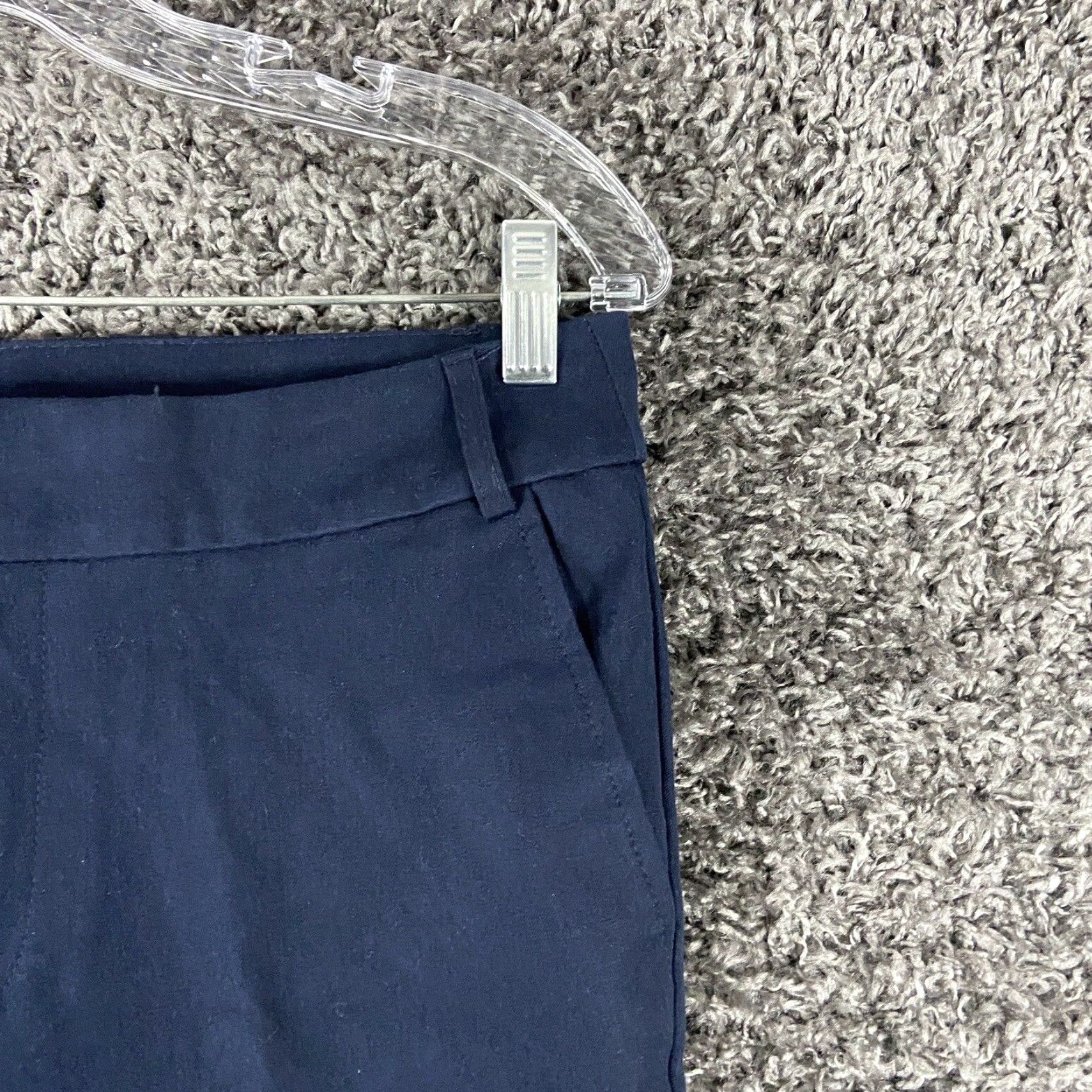Vintage TIME AND TRU Women's Chino Pants Size 10 Blue Regular Size 32" / US 10 / IT 46 - 3 Thumbnail