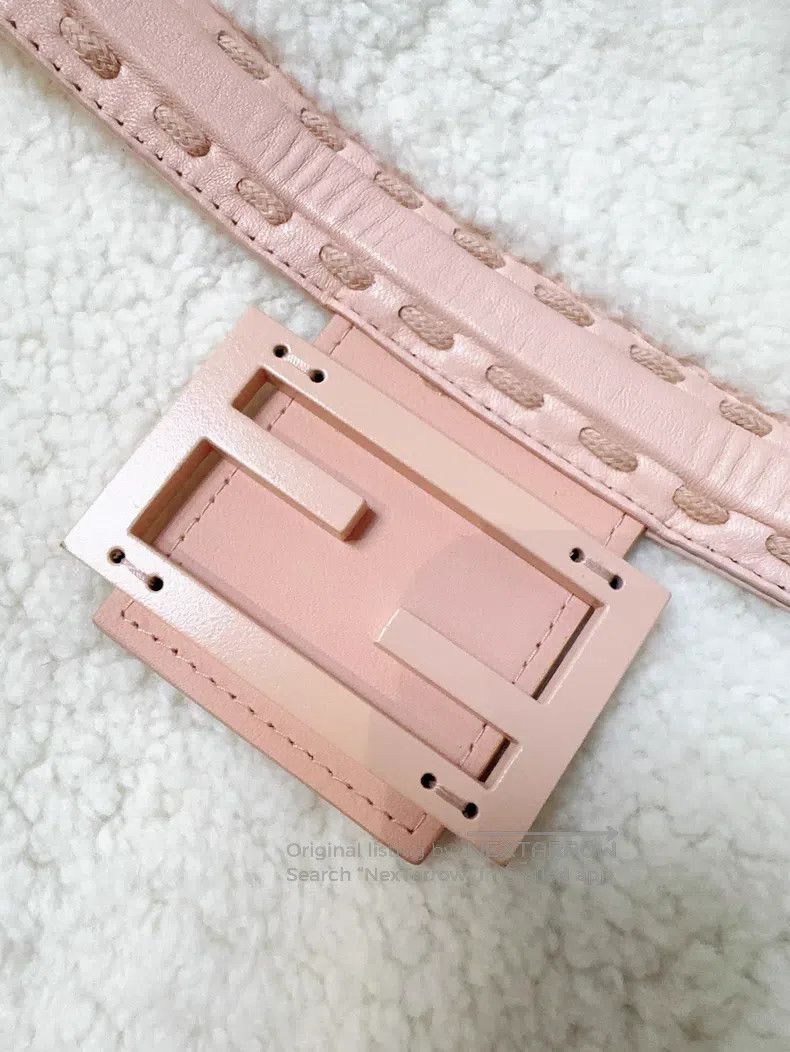 Fendi Fendi Shearling and leather combination, beige with pink l Size XS / US 0-2 / IT 36-38 - 5 Thumbnail