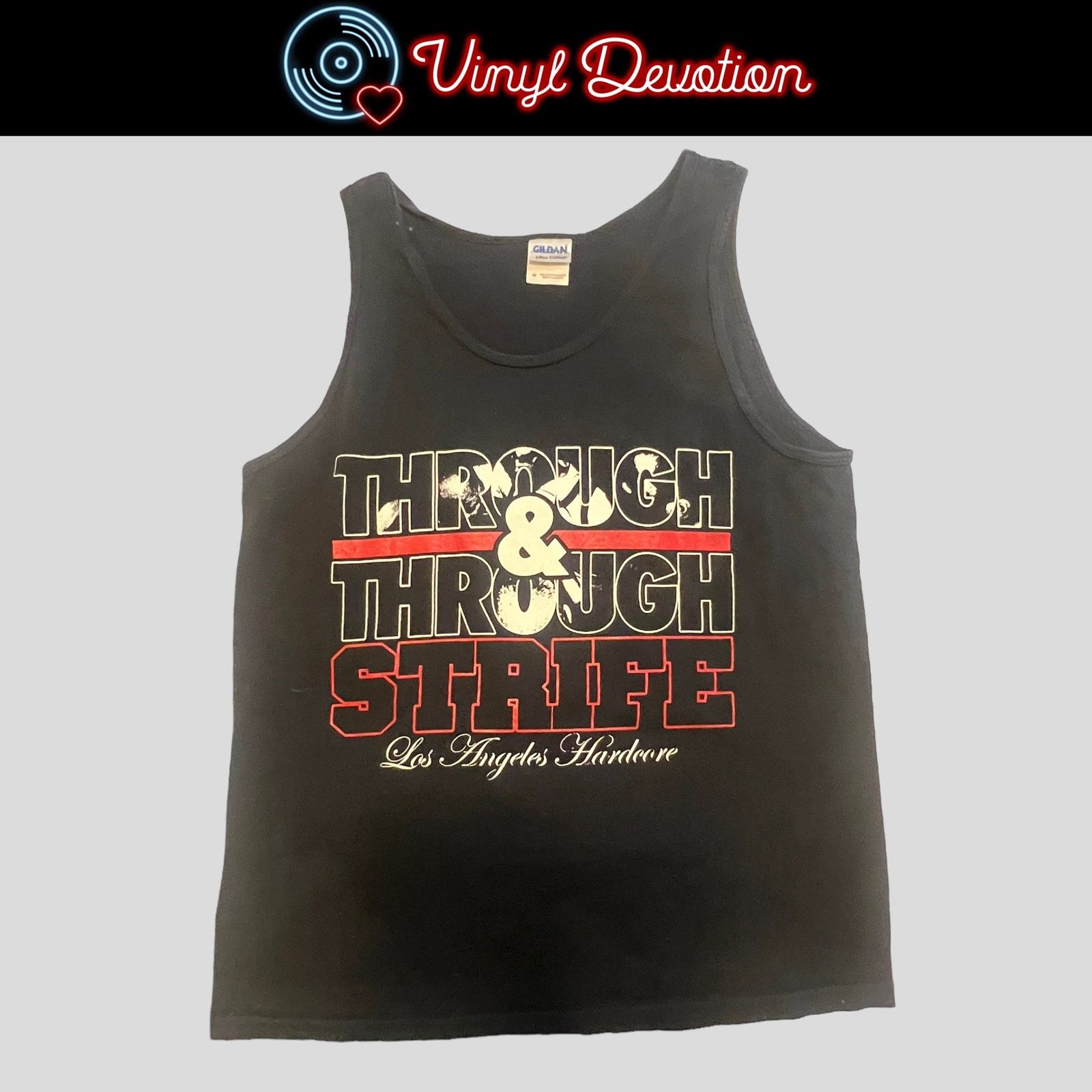 Gildan Strife -Through and Through Vintage Tank Top Size M Size US M / EU 48-50 / 2 - 1 Thumbnail