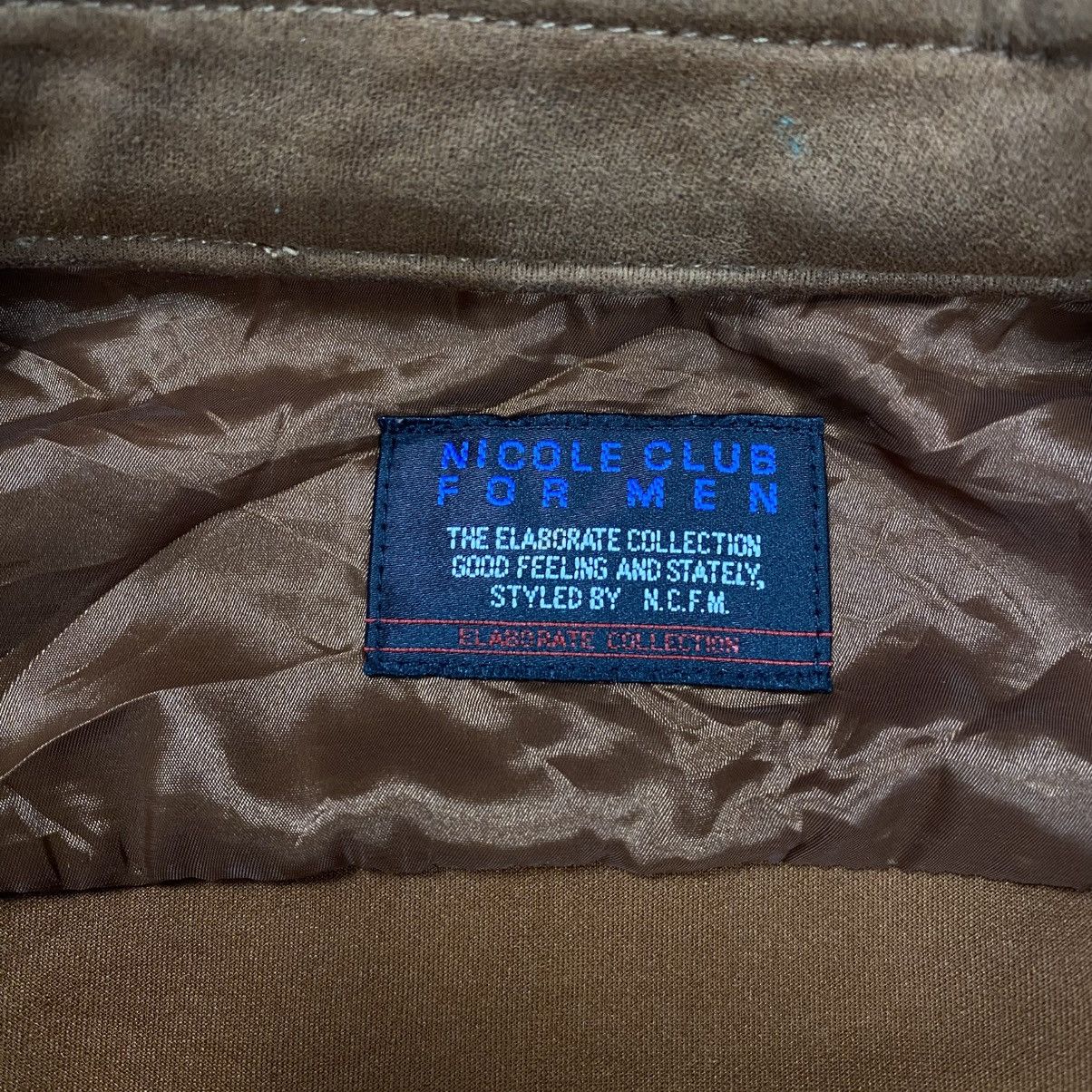 14th Addiction Nicole Club For Men Two-Way Zip Suede Jacket Size US M / EU 48-50 / 2 - 11 Thumbnail