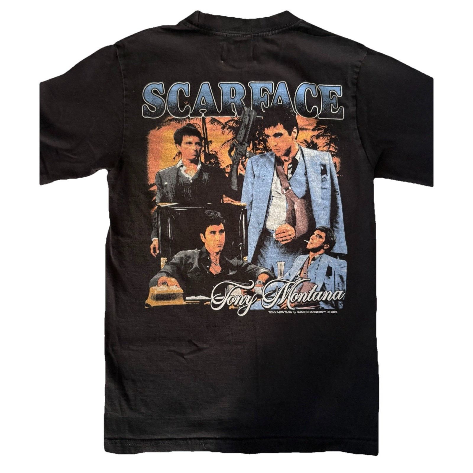 Other Game Changer Men’s Black T-Shirt Sz Sm Scarface Tony Montana Size US S / EU 44-46 / 1 - 14 Thumbnail
