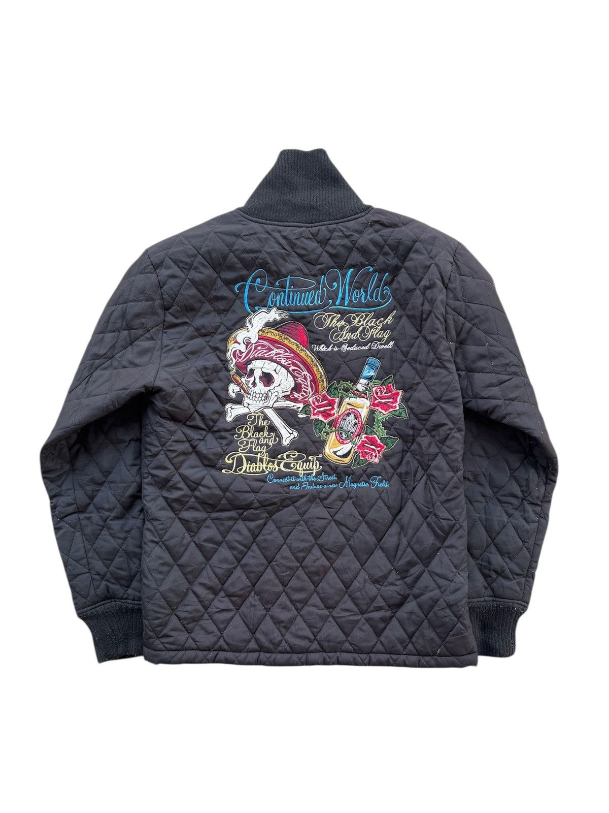 Japanese Brand Quilted Diablos equip 723886 jacket Size US L / EU 52-54 / 3 - 1 Thumbnail
