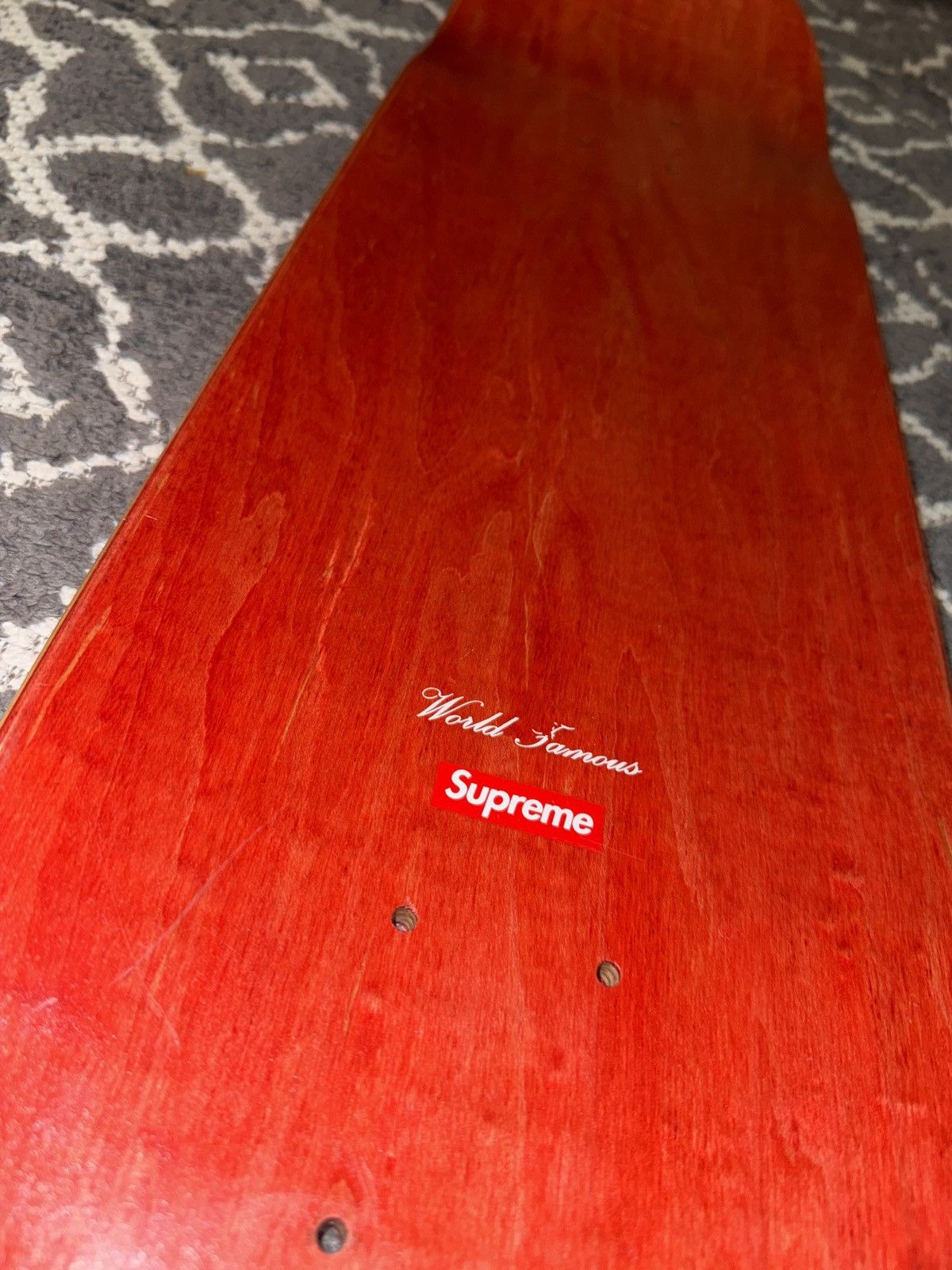 Supreme Supreme Spin Logo Deck Size ONE SIZE - 3 Thumbnail