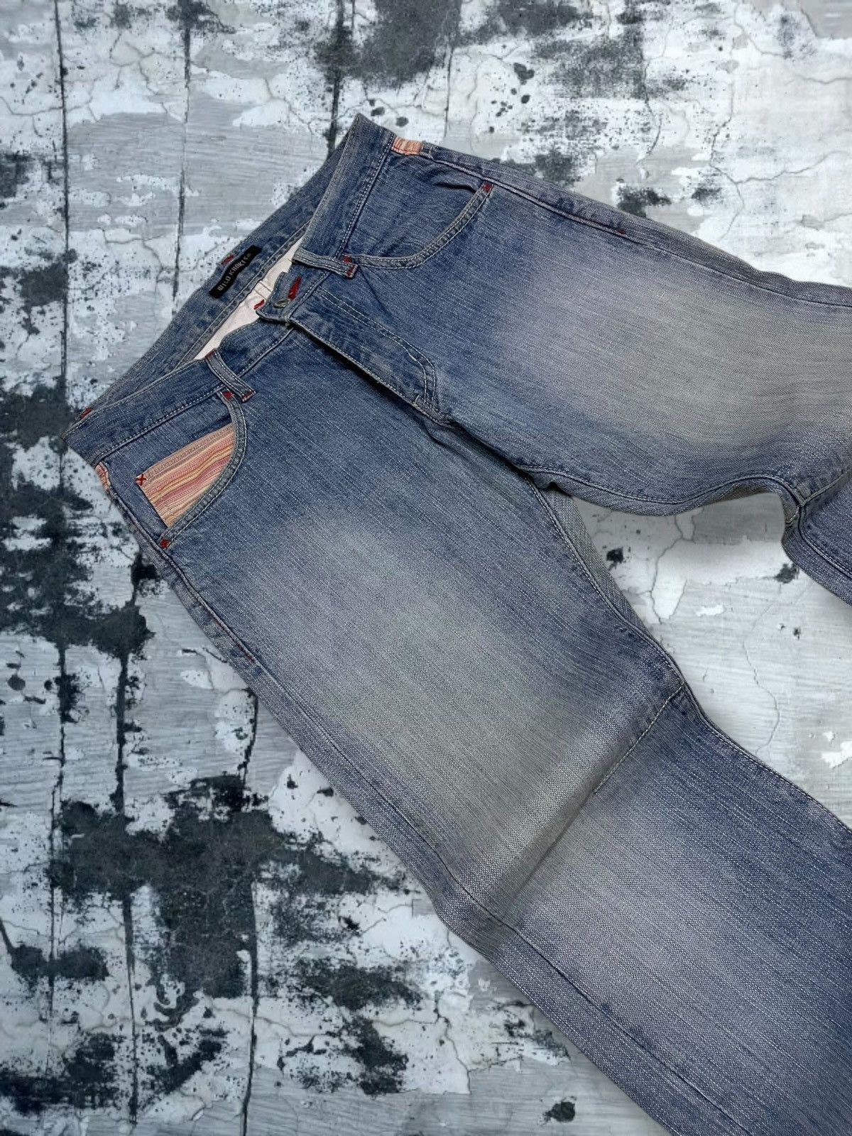 Japanese Brand Vintage 1990s Japan Designer Wild Khakis Engineered Denim Size US 30 / EU 46 - 6 Thumbnail