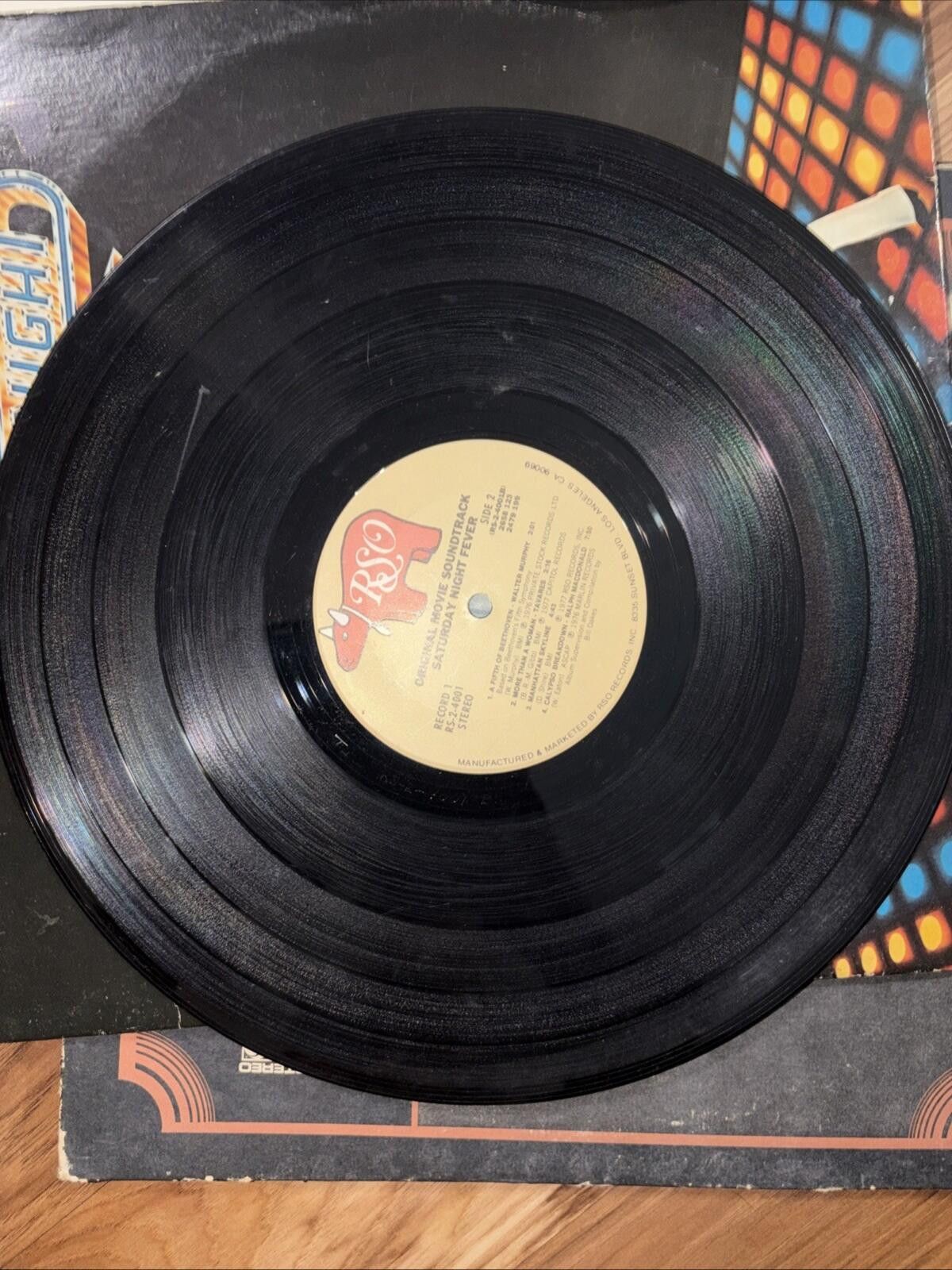 Other Saturday Night Fever Original Soundtrack Vinyl 2LP 1977 Size ONE SIZE - 5 Thumbnail