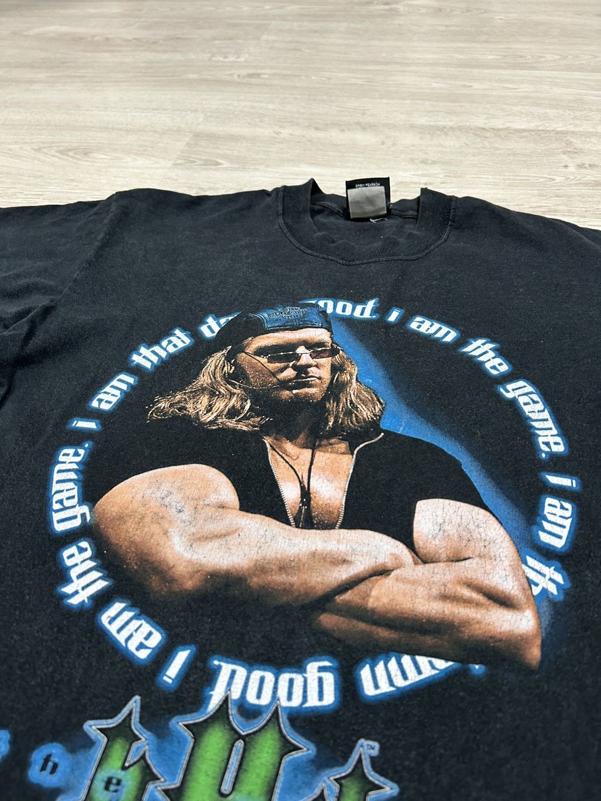 Vintage × WWE × WWF Vintage Triple H HHH The Game WWE 2000 T-shirt size M Size US M / EU 48-50 / 2 - 6 Thumbnail