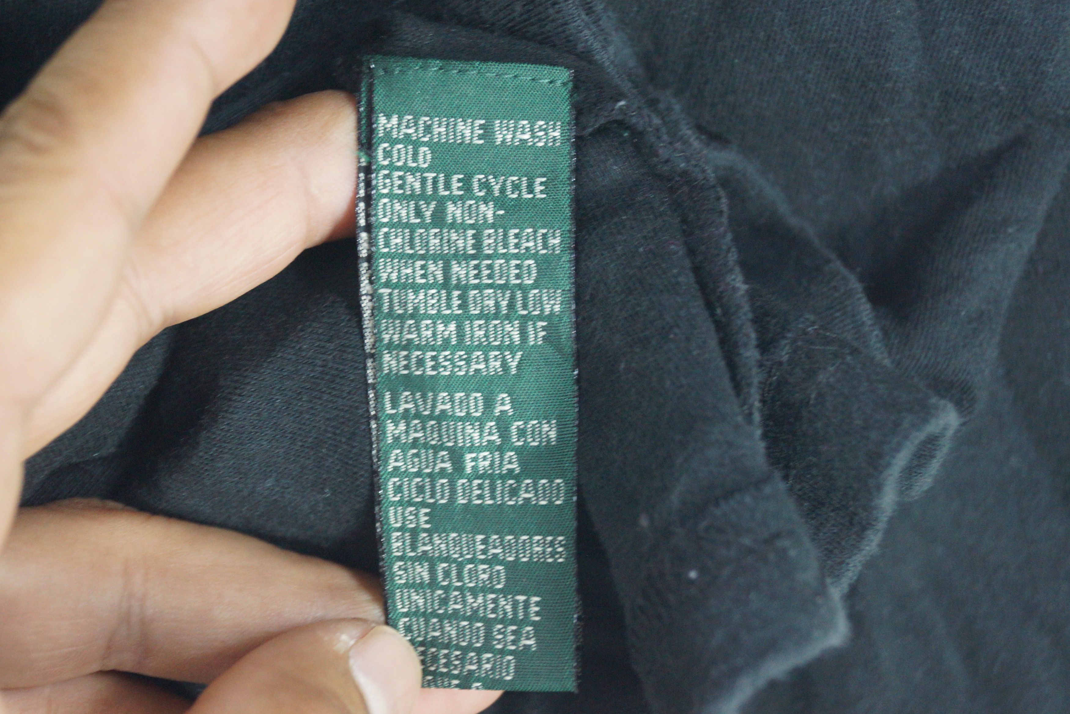 Ralph Lauren × Vintage Lauren Ralph Lauren Long Sleeve Tshirt Hight Crewneck Size US L / EU 52-54 / 3 - 4 Thumbnail