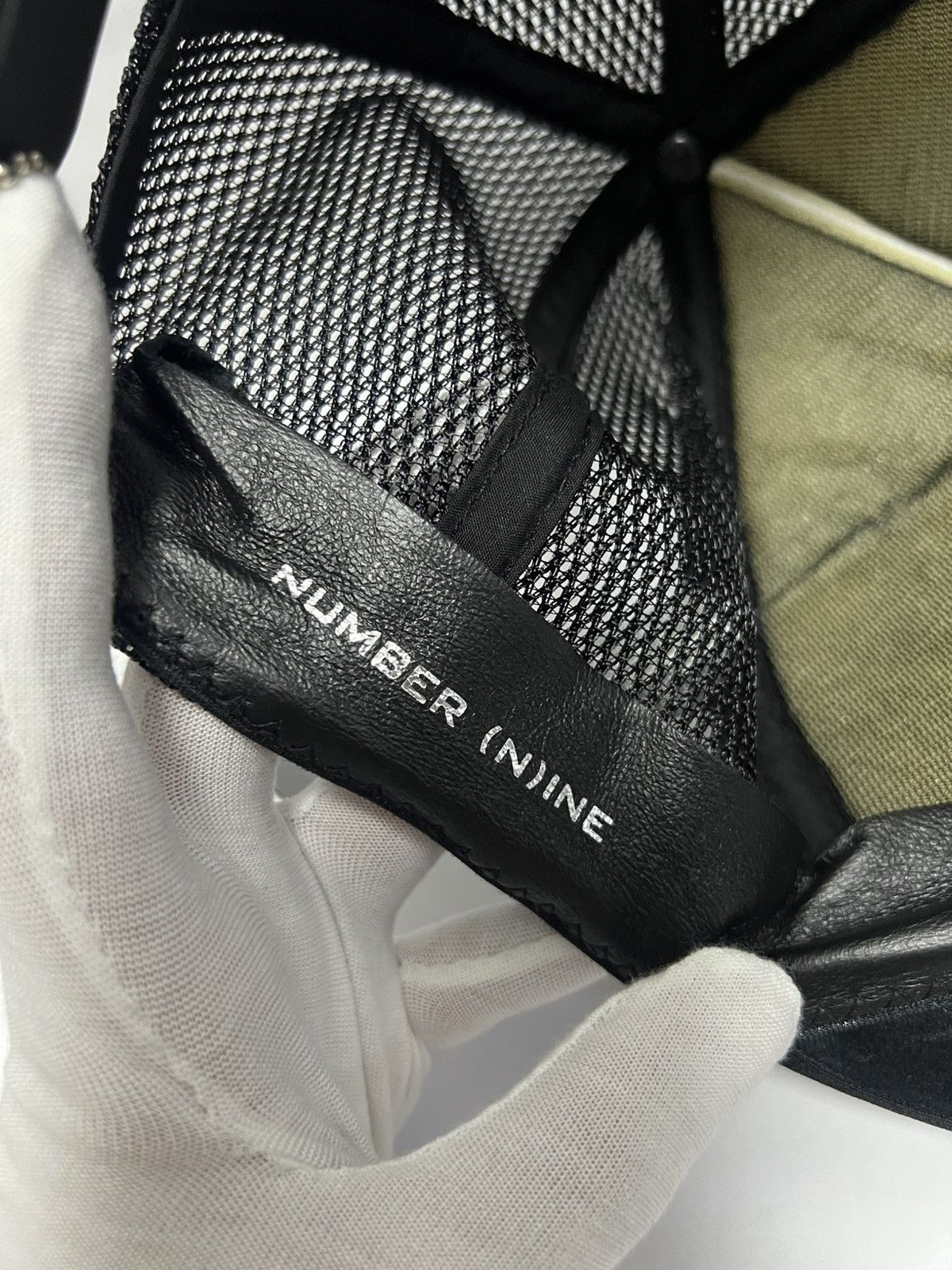Number (N)ine Number (N)ine - Gotham City Trucker Hat Black/White Size ONE SIZE - 12 Thumbnail
