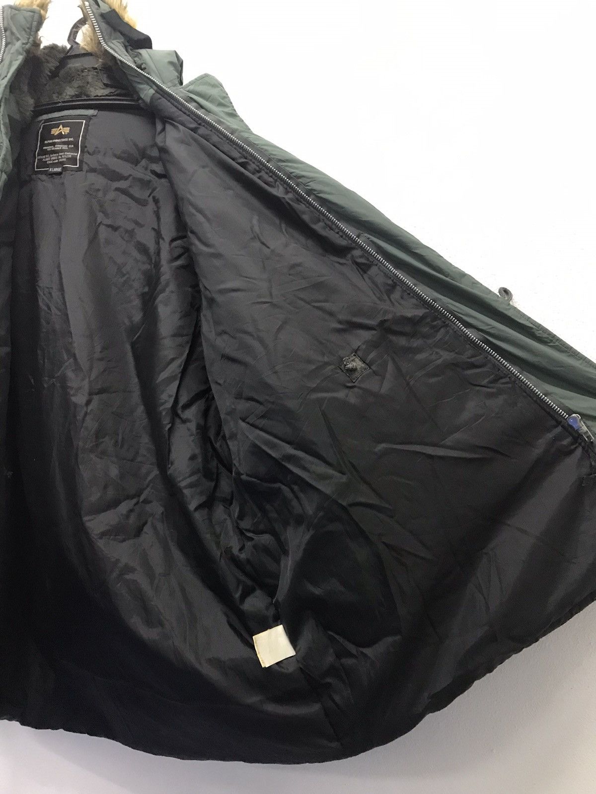 Alpha Industries × Vintage Vintage Alpha INDUSTRIES inc Parka Jacket Size US XL / EU 56 / 4 - 12 Thumbnail