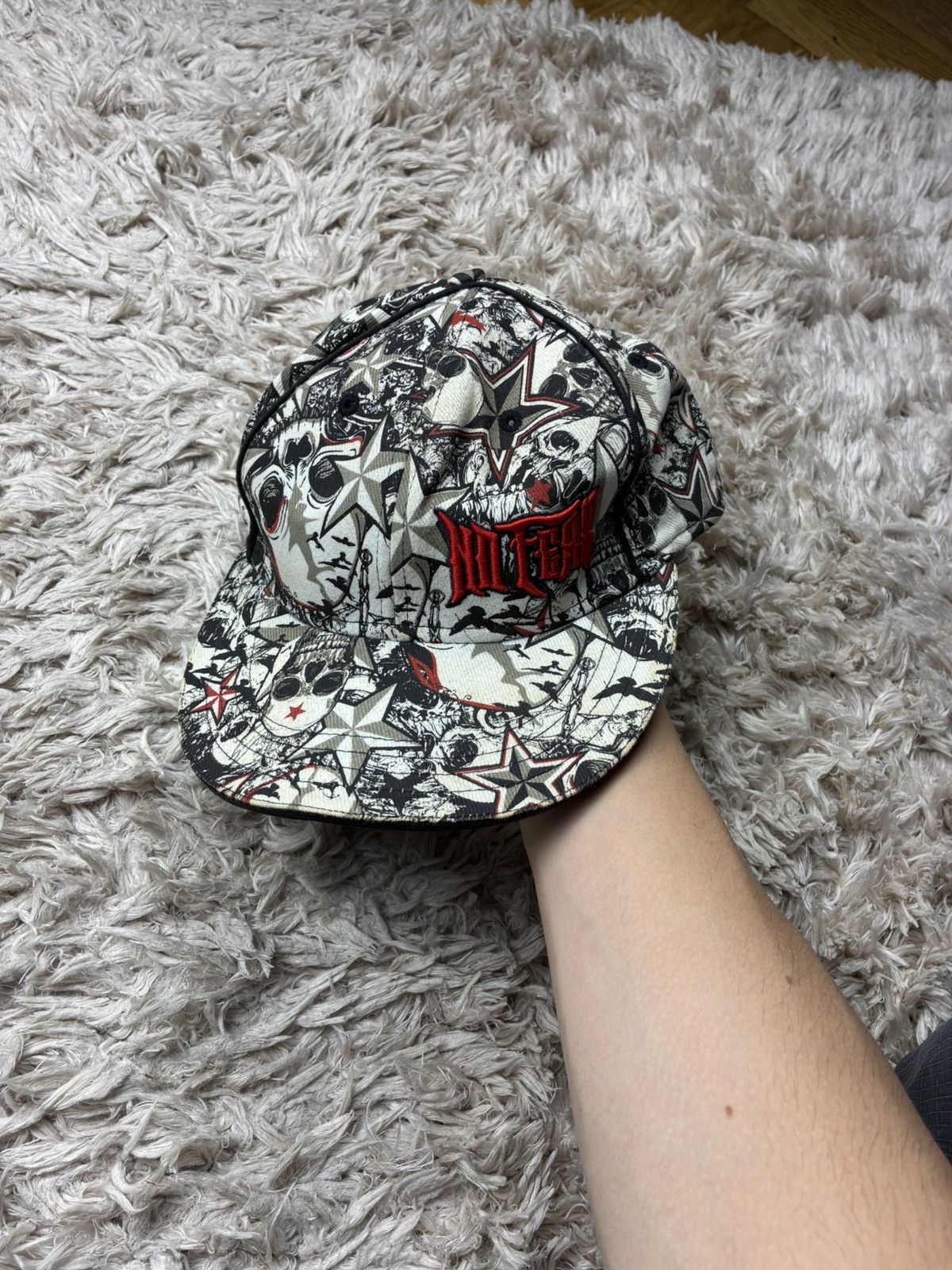 No Fear No fear vintage skull hat Size ONE SIZE - 1 Thumbnail