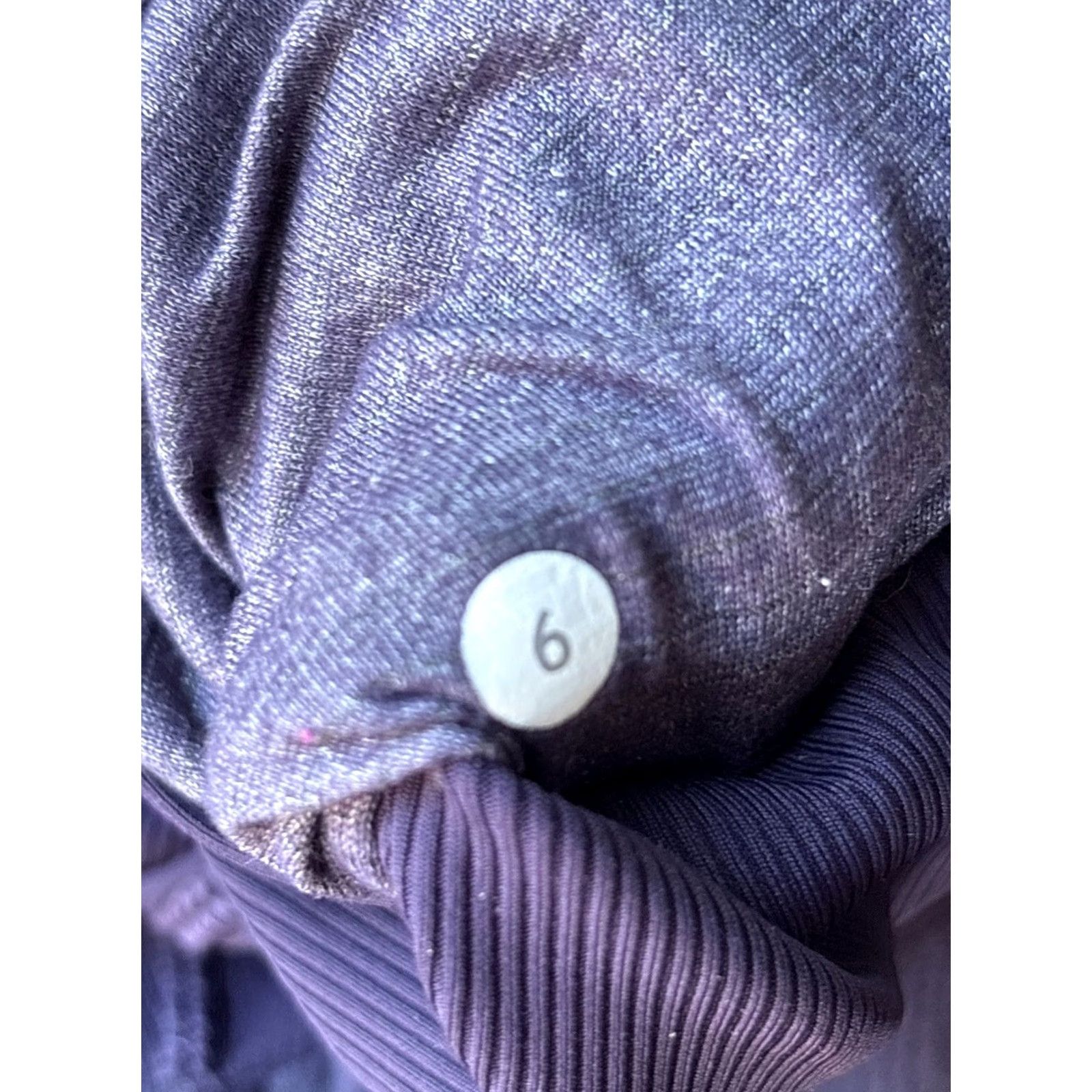 Lululemon Lululemon Dance Studio Jacket III CORSET Reversible Hoodie Jacket Women's 6 Purple Striped/Solid Full Zip Pockets Reversible Size M / US 6-8 / IT 42-44 - 5 Thumbnail