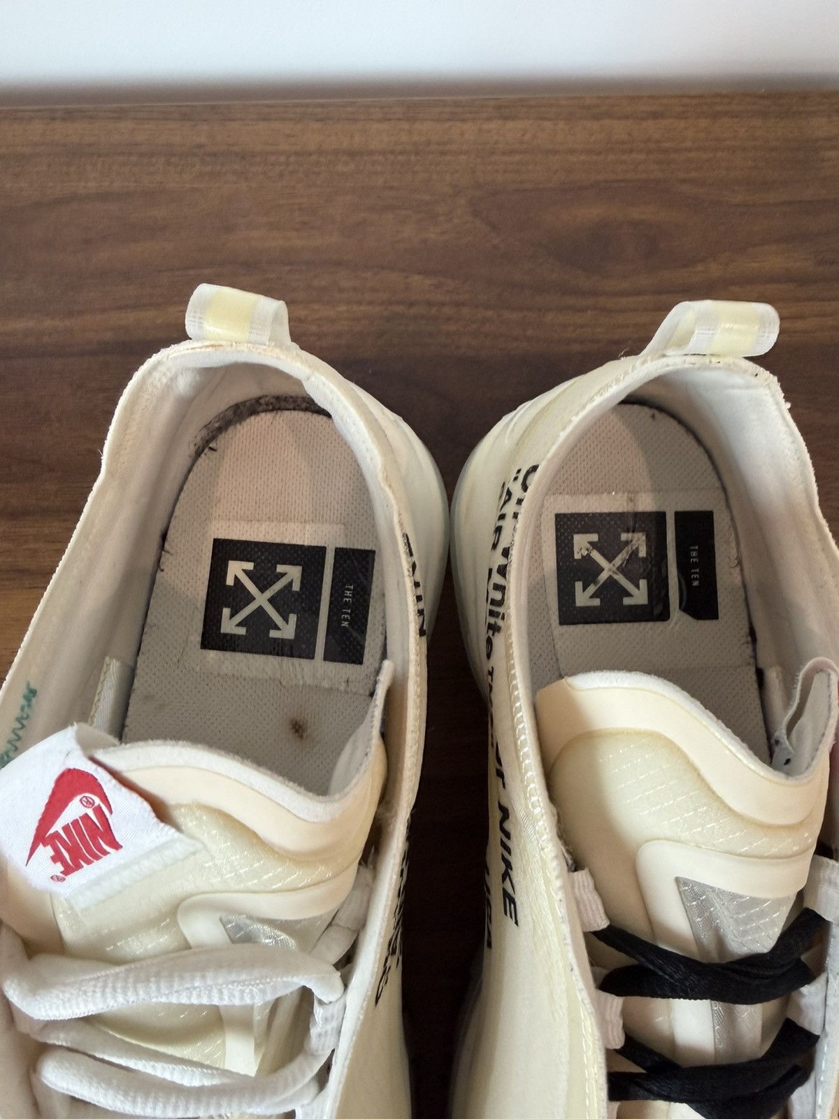 Nike × Off-White Off White “The 10” Air Max 97s Size US 11.5 / EU 44-45 - 9 Thumbnail