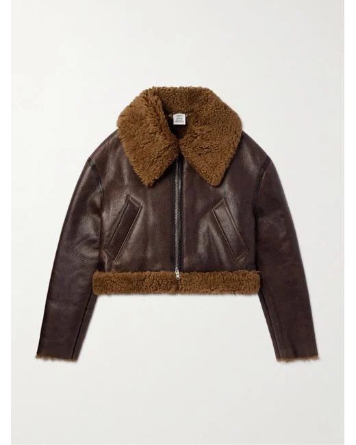 Vetements 🔥GRAIL🔥 $7K VALUE Vetements Leather Shearling Jacket Size US L / EU 52-54 / 3 - 1 Thumbnail