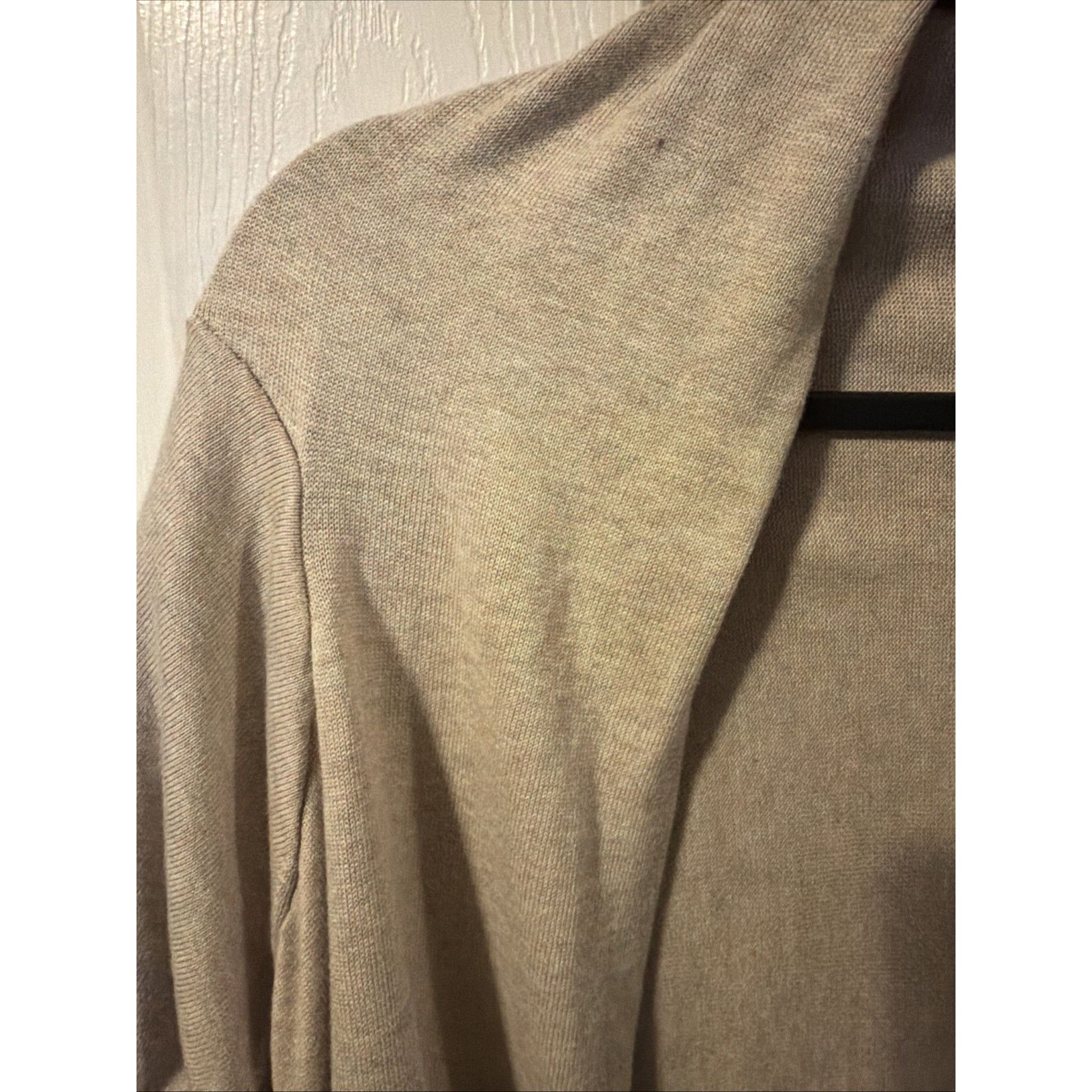& Other Stories 24/7 by SOMA Women's Cardigan Tan L/Xl Long Sleeve Open Size XL / US 12-14 / IT 48-50 - 8 Thumbnail