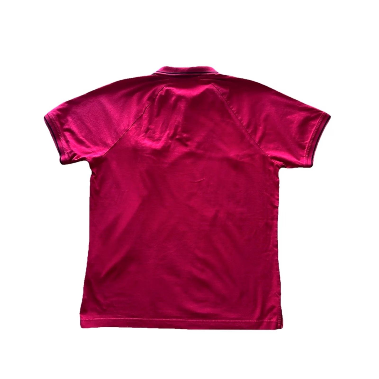 Roberto Cavalli Roberto Cavalli Shirt Mens XL Red Spellout Authentic Chest Pocket Polo Men SIze Size US XL / EU 56 / 4 - 6 Thumbnail