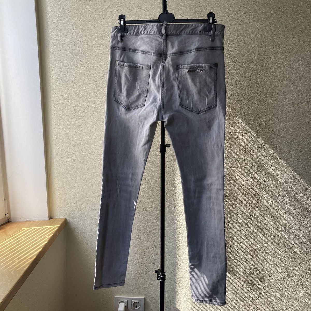 Vintage Dsquared2 Distressed Jeans Y2k Affliction Style Size US 34 / EU 50 - 2 Thumbnail