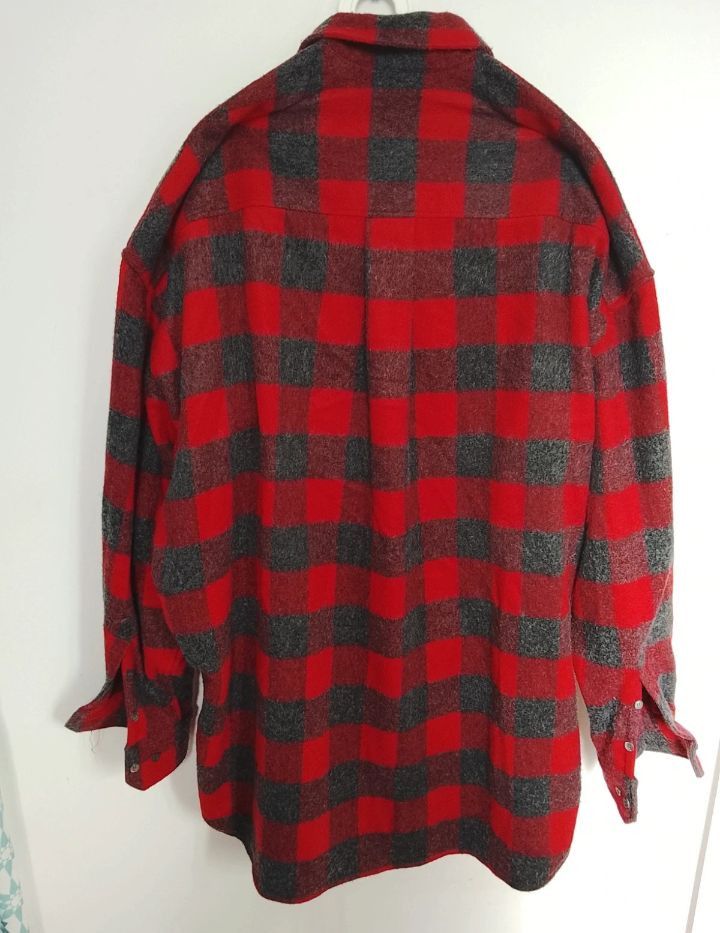 Y/Project Y/Project Red & Black Plaid Wool Blend Overshirt Size US L / EU 52-54 / 3 - 3 Thumbnail