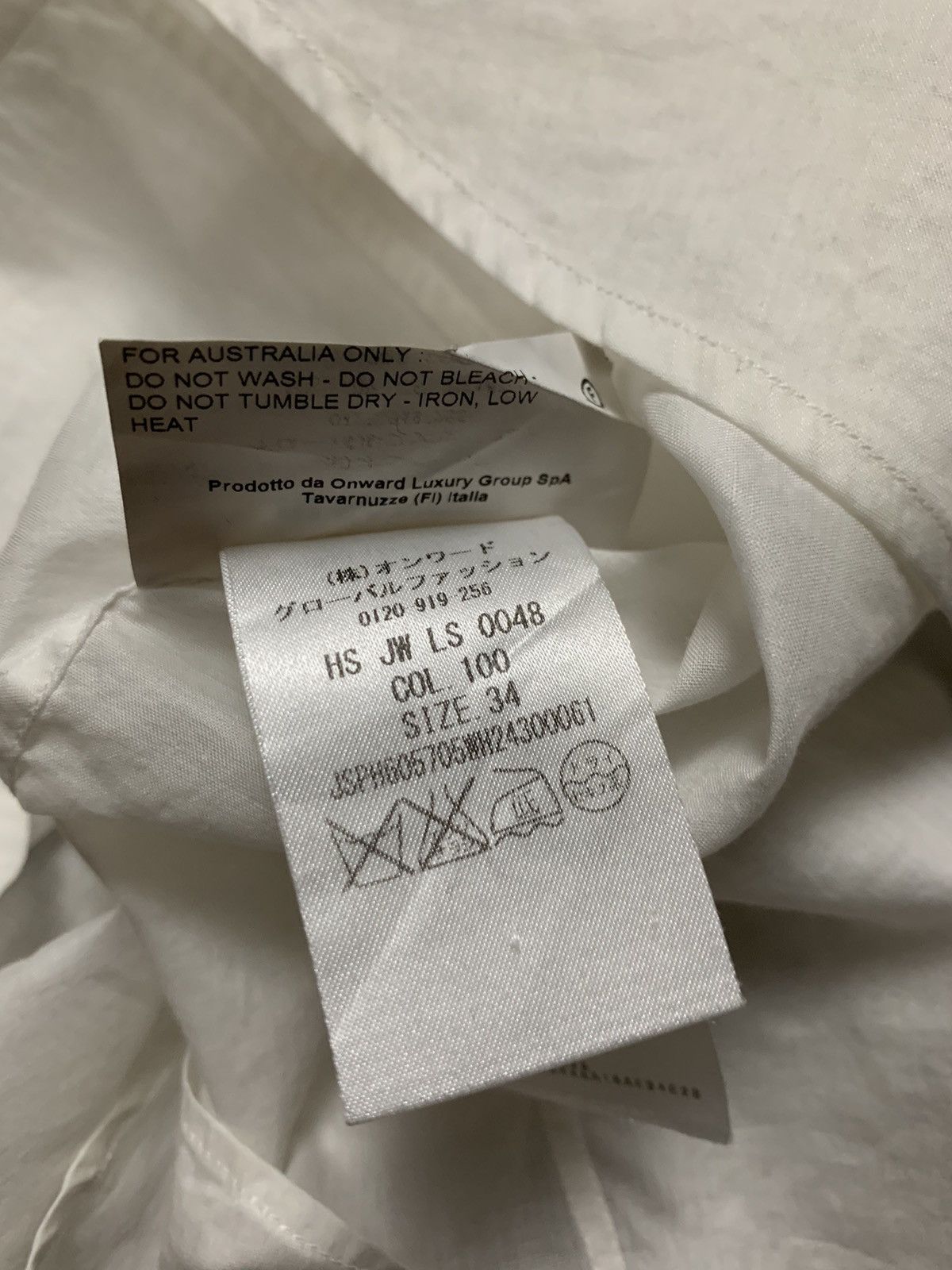 Jil Sander Jill Sander Sleeveless White Button Up Size XXS / US 00 / IT 34 - 6 Thumbnail