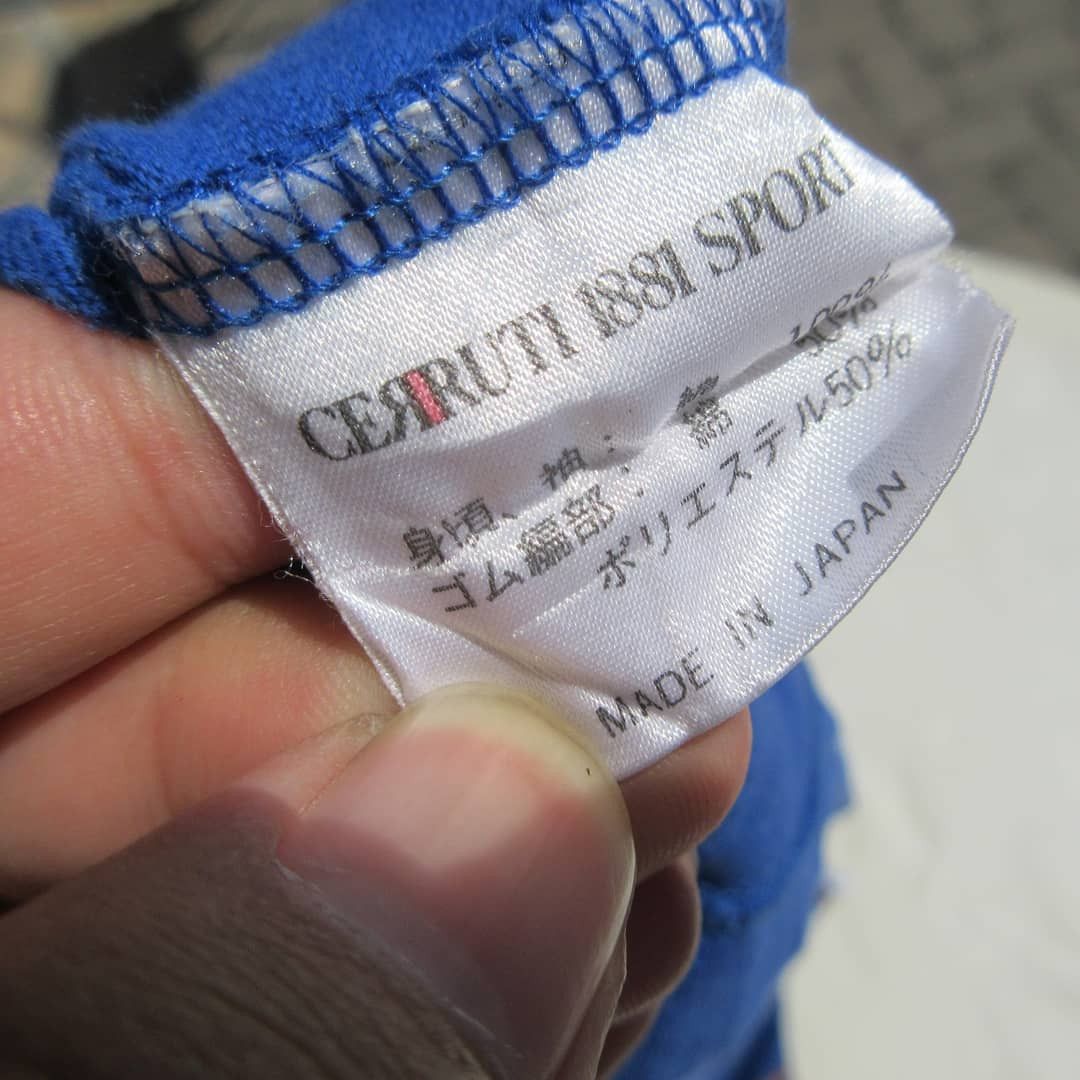 Cerruti 1881 Vintage Cerruti 1881 polo By Nino CerrutI Size US L / EU 52-54 / 3 - 4 Thumbnail