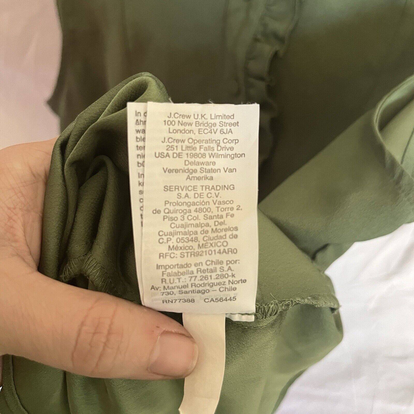 J.Crew 1/2 Button Ruffle-trim Sleeveless Ruffle Collar Blouse Size XS / US 0-2 / IT 36-38 - 6 Thumbnail