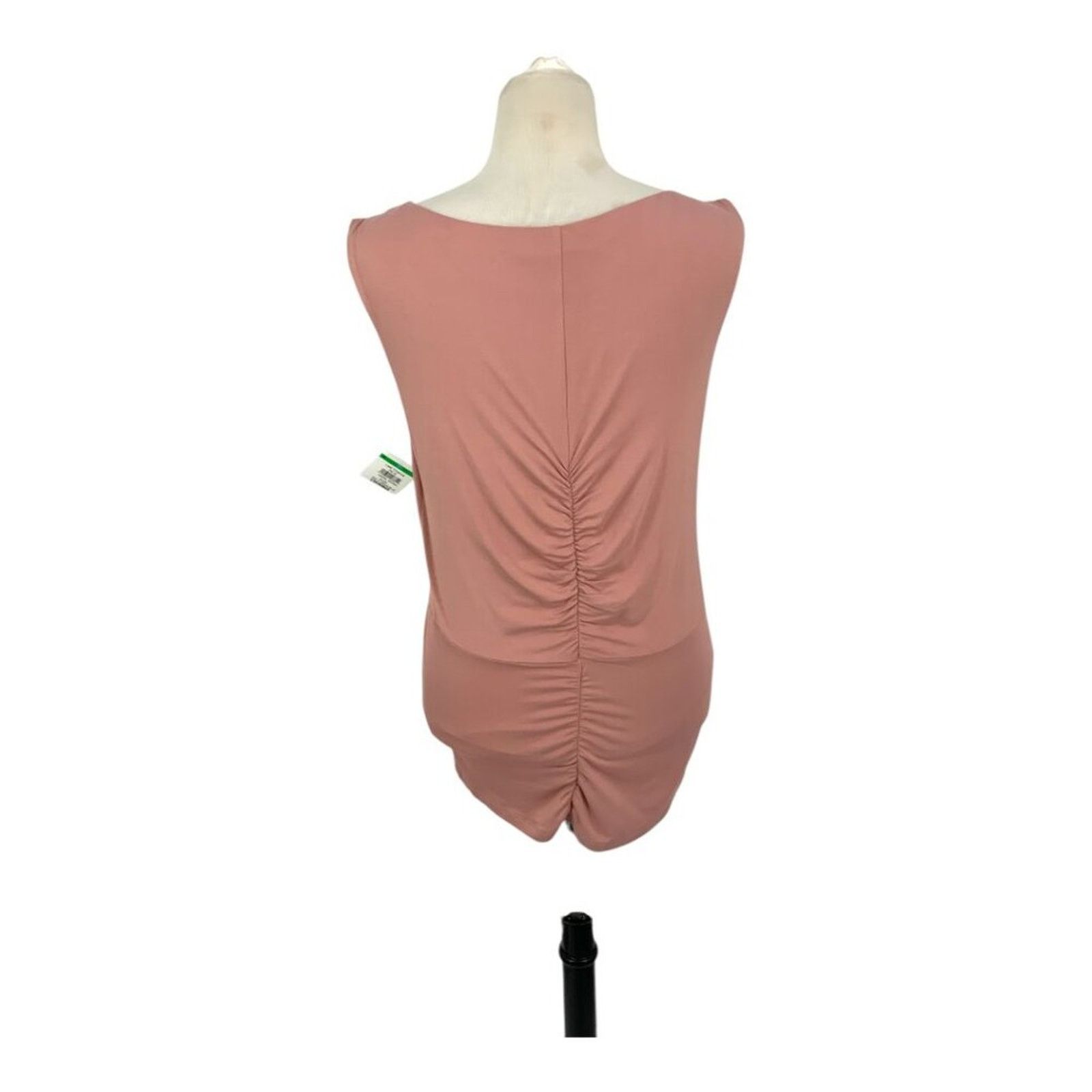 Donna Karan Donna Karan Sleeveless Ruched Top Size Medium NWOT $195 MSRP Size M / US 6-8 / IT 42-44 - 8 Thumbnail