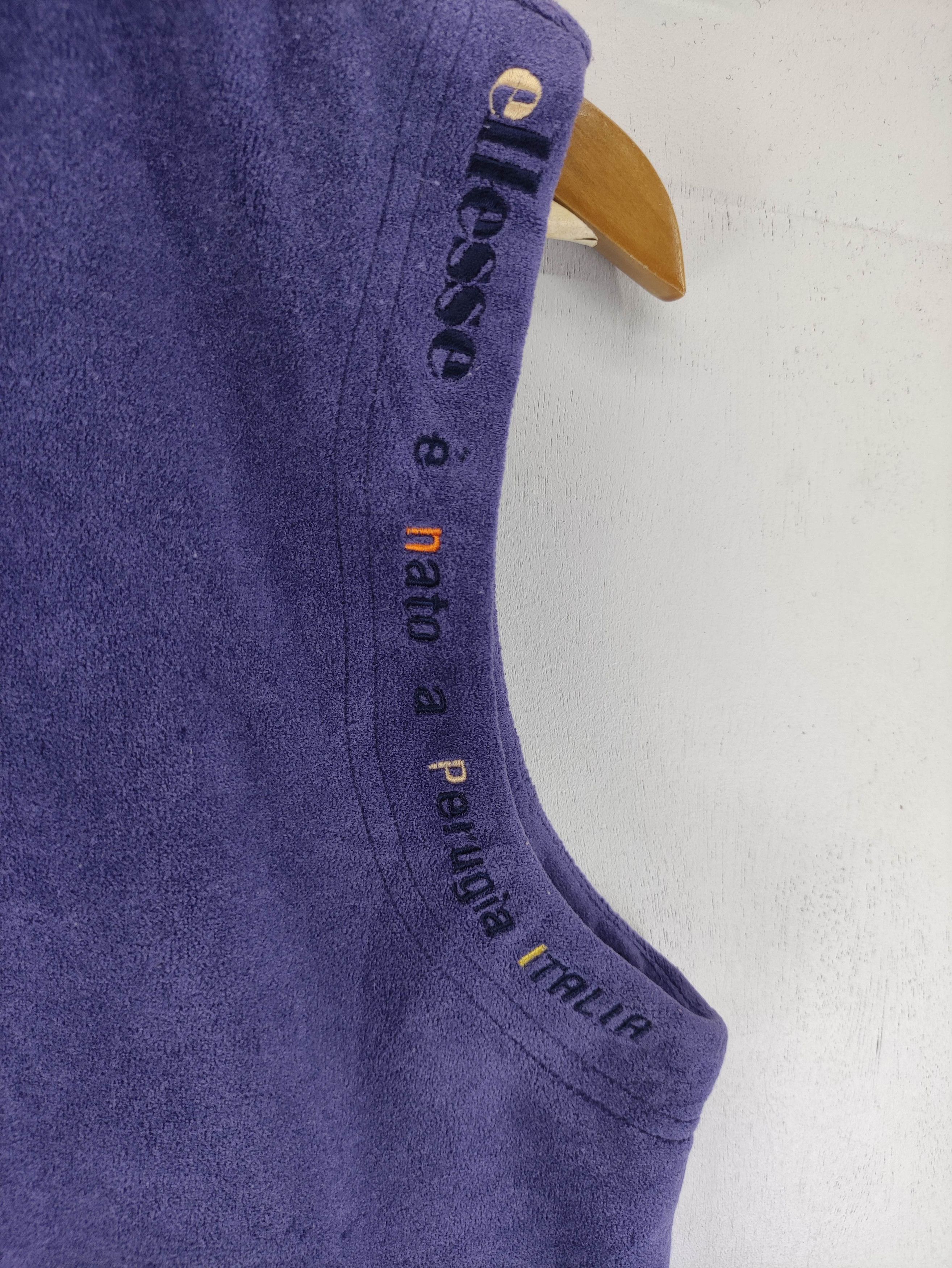 Ellesse Vintage Ellesse Fleece Vest Zipper Size US M / EU 48-50 / 2 - 2 Thumbnail