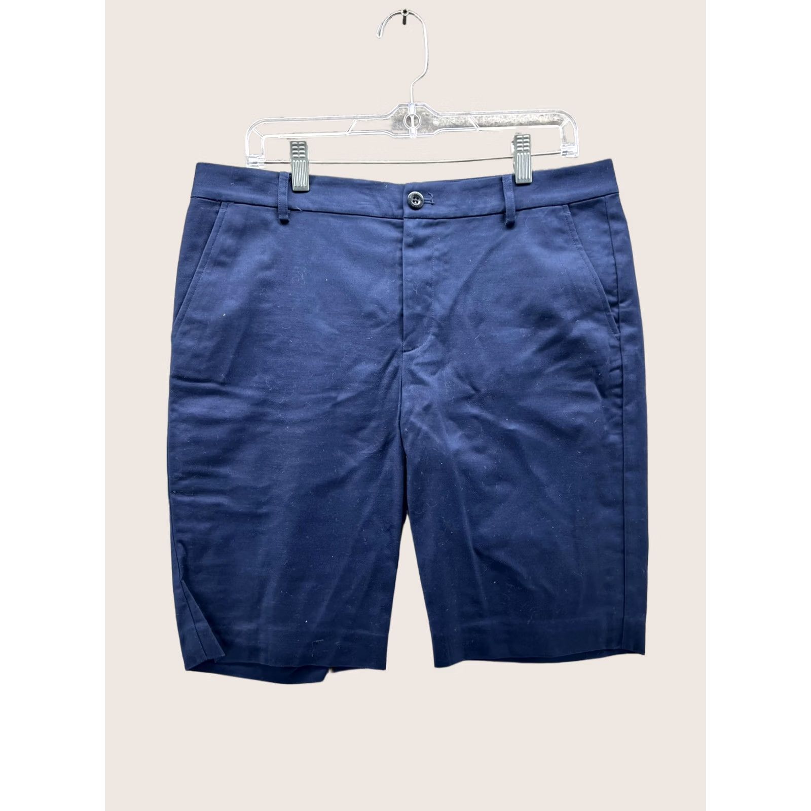 Ralph Lauren Lauren Ralph Lauren Shorts Bermuda 10 Blue Stretch Chino 9 Inseam Casual Womens Size 32" / US 10 / IT 46 - 1 Thumbnail
