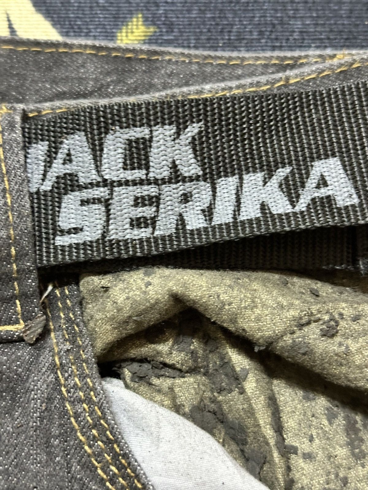 Jack Wolfskin Vintage Jack Serika Baggy With Belt Cargo Tactical Denim Size US 30 / EU 46 - 7 Thumbnail