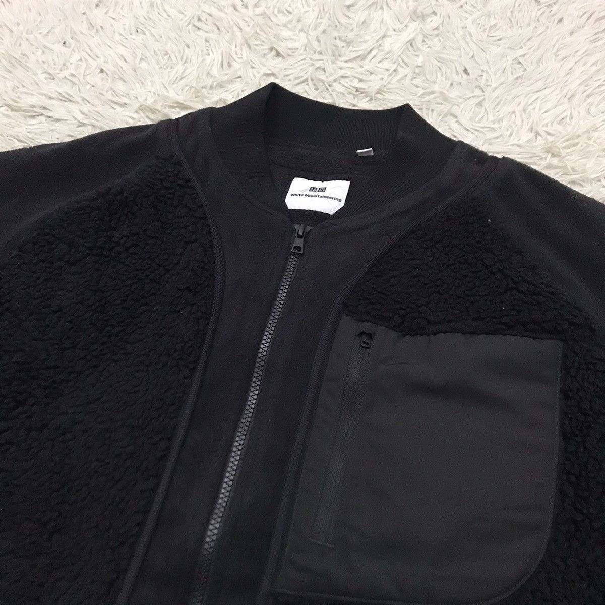 Uniqlo × White Mountaineering UNIQLO X WHITE MOUNTAINEERING BOMBER FLEECE JACKET Size US L / EU 52-54 / 3 - 9 Thumbnail