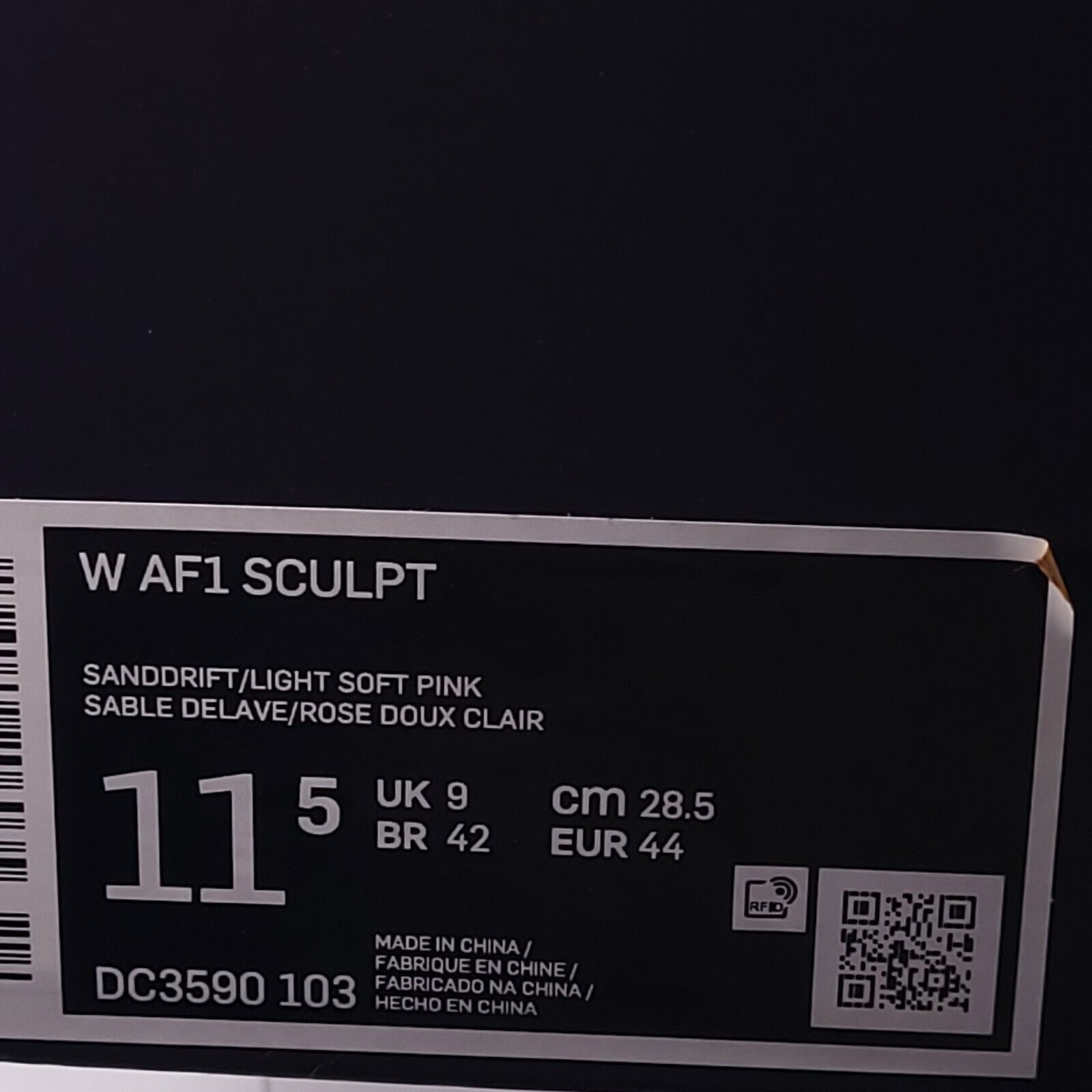 Nike Nike Air Force 1 Sculpt Shoe Womens Size 11.5 DC3590-103 Size US 11.5 / IT 41.5 - 8 Thumbnail