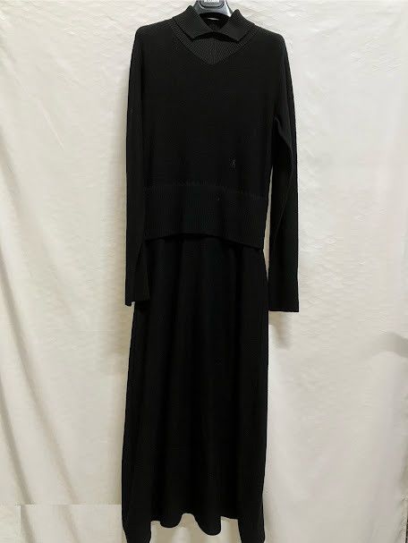 Jil Sander o1loc1c1124 Dress in Black Size XL / US 12-14 / IT 48-50 - 1 Preview