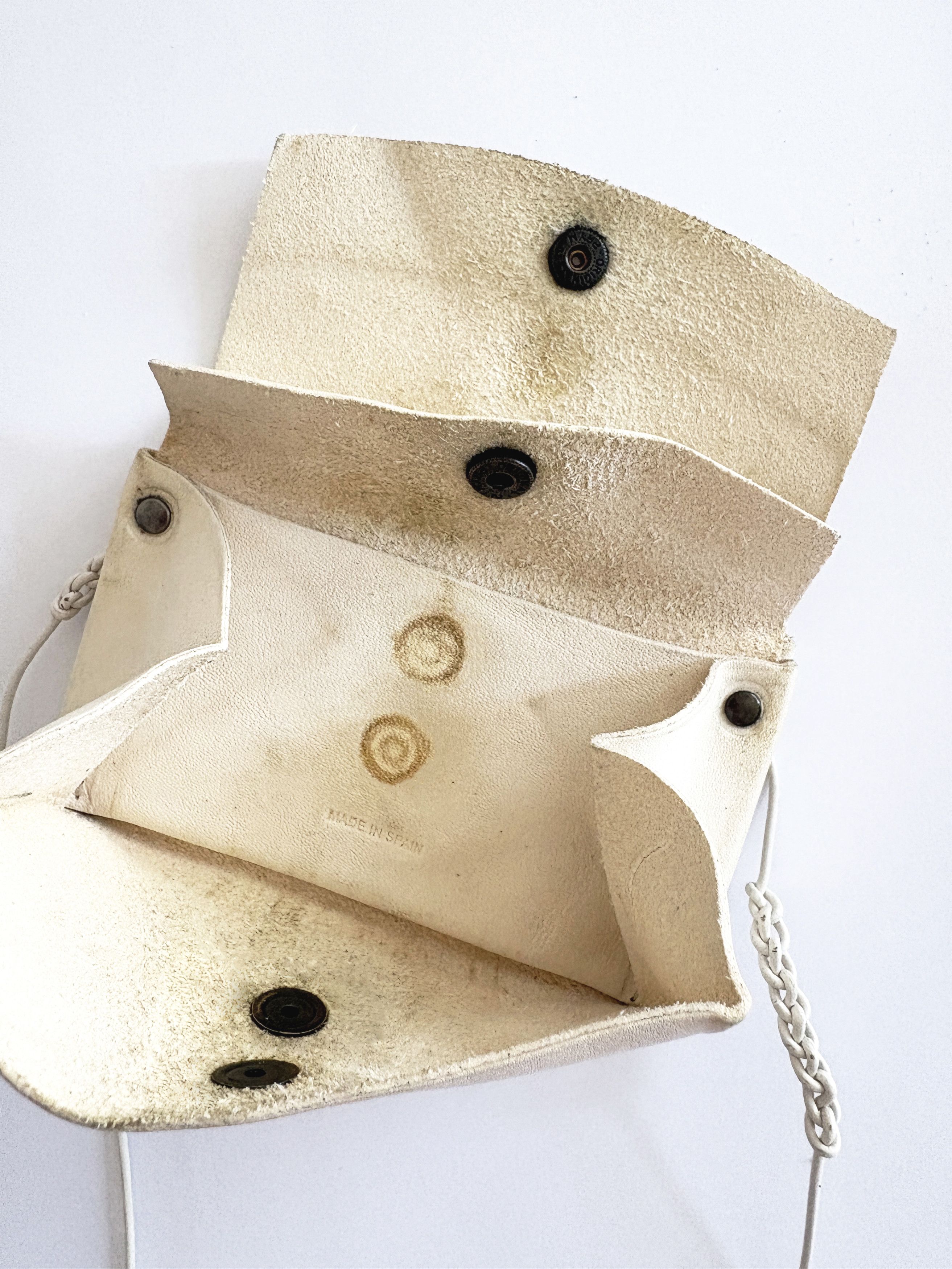 Ann Demeulemeester ⚡️QUICK SALE⚡️Ann Demeulemeester Cream Mini Leather Bag Size ONE SIZE - 8 Thumbnail