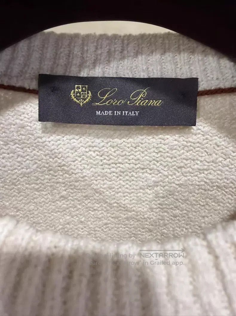 Loro Piana Loro Piana Men's Silk Knit Sweater Extremely Comfortable T Size US M / EU 48-50 / 2 - 2 Thumbnail