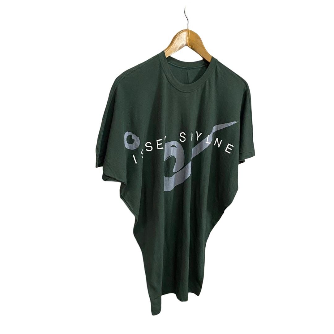 Issey Miyake Vintage 80s ISSEY SKYLINE By Issey MiyakeShort Sleeve Tshirt Size US L / EU 52-54 / 3 - 3 Thumbnail