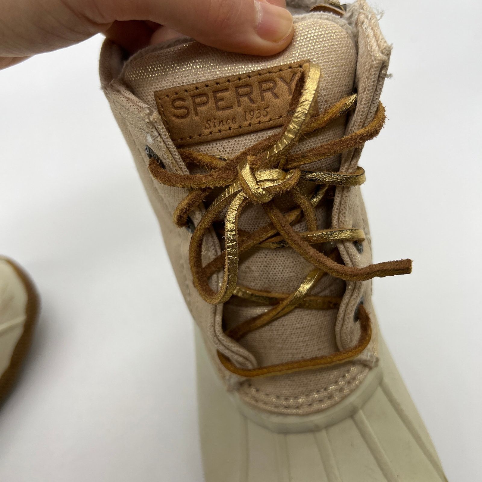 Sperry Sperry Boot Women Size 6 Medium Top Sider SaltWater Boots Size US 6 / IT 36 - 8 Thumbnail