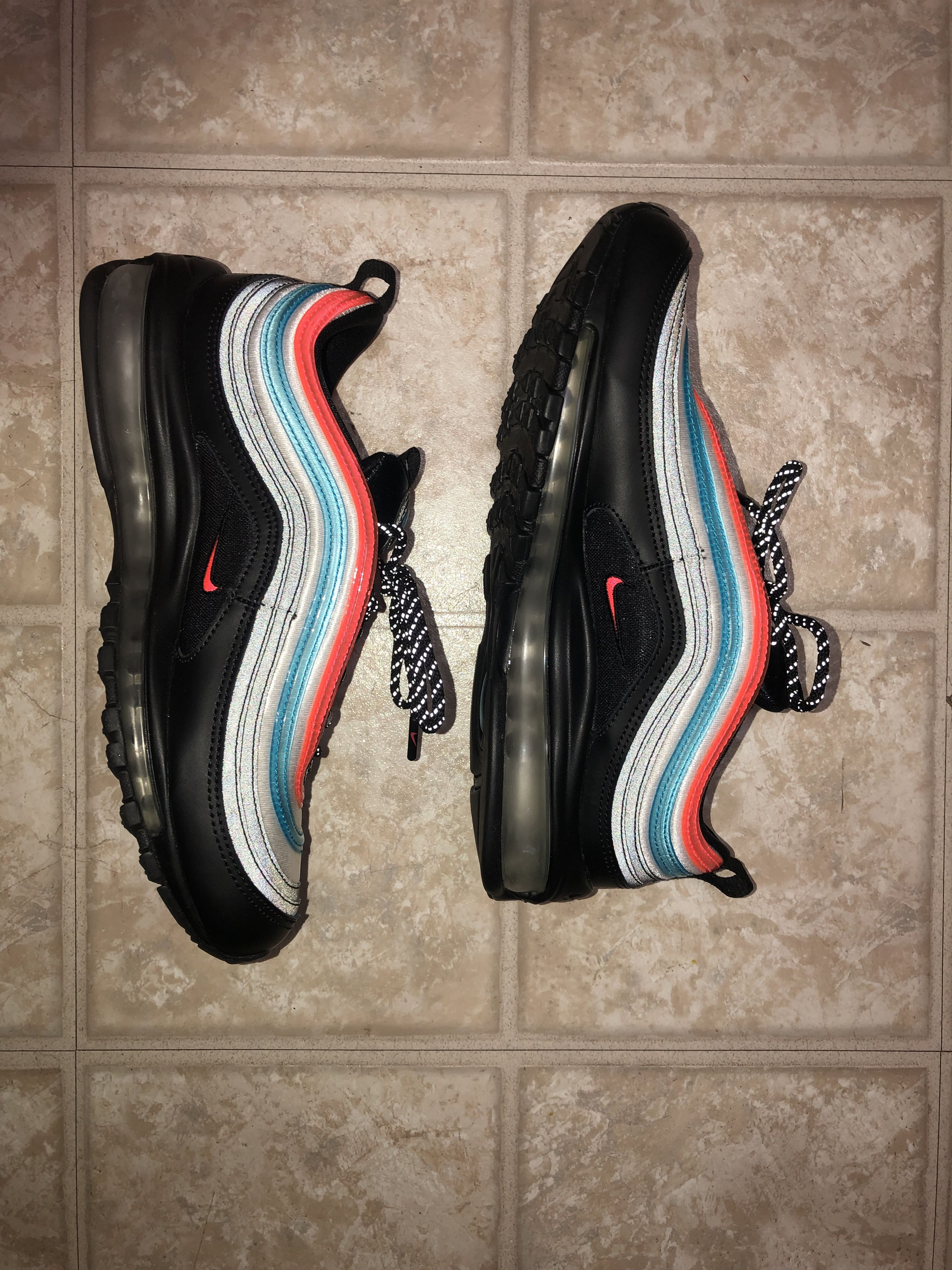 Nike Nike Air Max 97 Neon Seoul Size US 8.5 / EU 41-42 - 3 Thumbnail