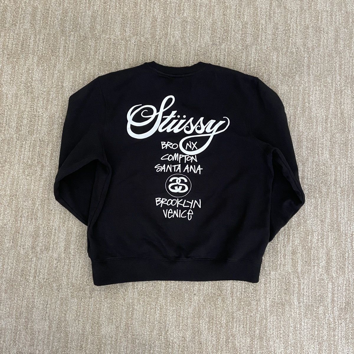 Stussy Dover Street Market Stüssy World Tour Crew Size US L / EU 52-54 / 3 - 2 Preview