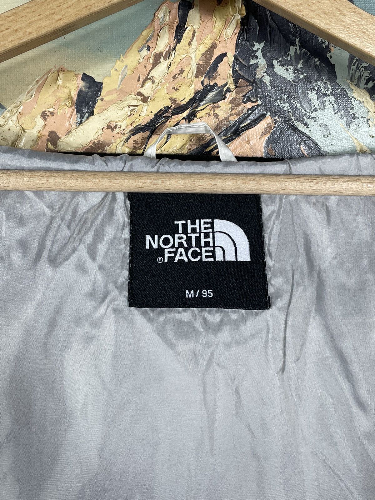 The North Face × Vintage White TNF Retro 00s Jacket Travis Scott Kylie Jenner Vibe Size US M / EU 48-50 / 2 - 10 Thumbnail