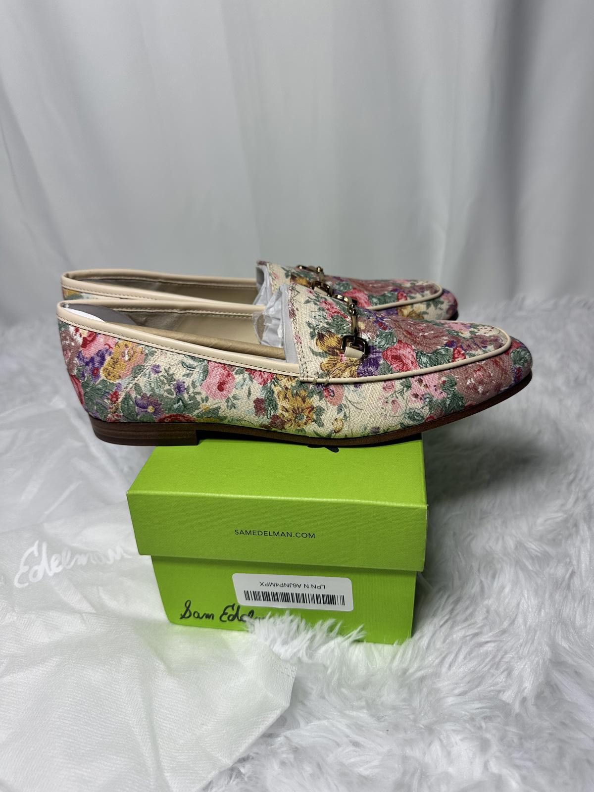 Other Sam Edelman Floral Print Loafers Size US 7.5 / IT 37.5 - 3 Thumbnail