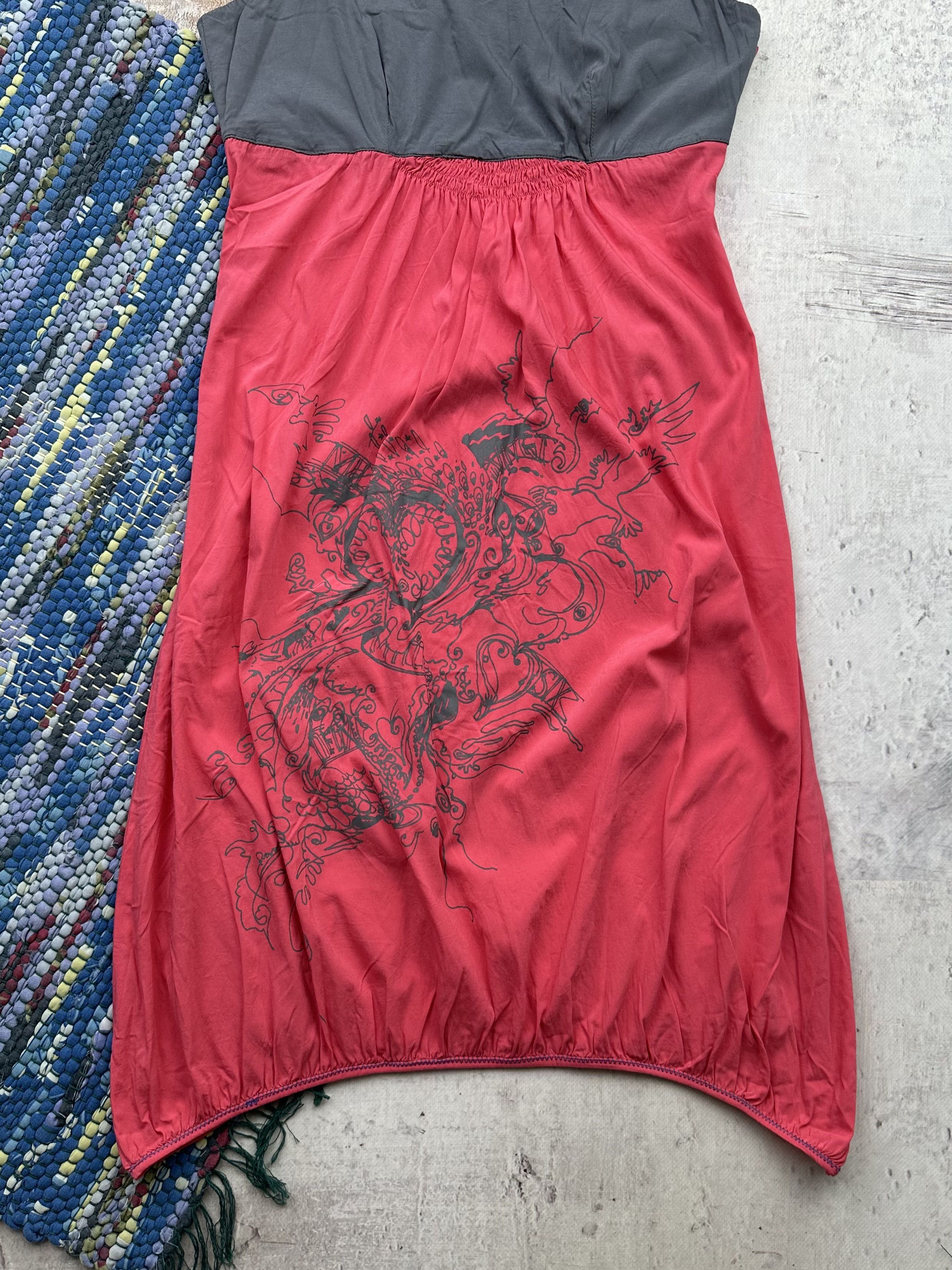 Japanese Brand Vintage Midi Dress A30(543) Size M / US 6-8 / IT 42-44 - 3 Thumbnail