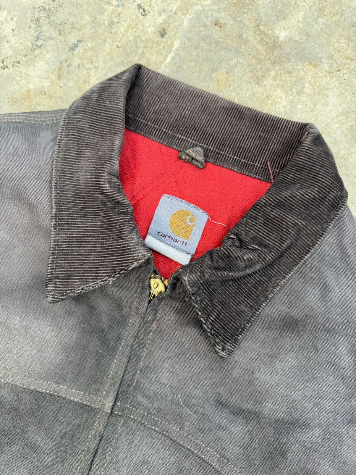 Carhartt CARHARTT SANTA FEE WASHED HOODIE JACKET DETROIT VINTAGE Size US XL / EU 56 / 4 - 4 Thumbnail