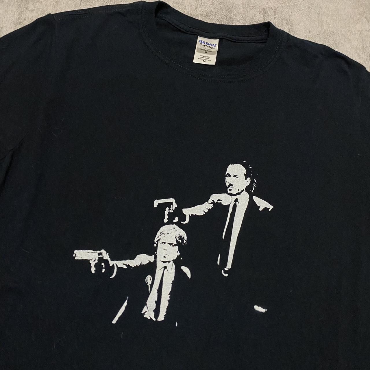 Gildan Black Pulp Fiction movie t-shirt vintage y2k game Size US M / EU 48-50 / 2 - 3 Thumbnail