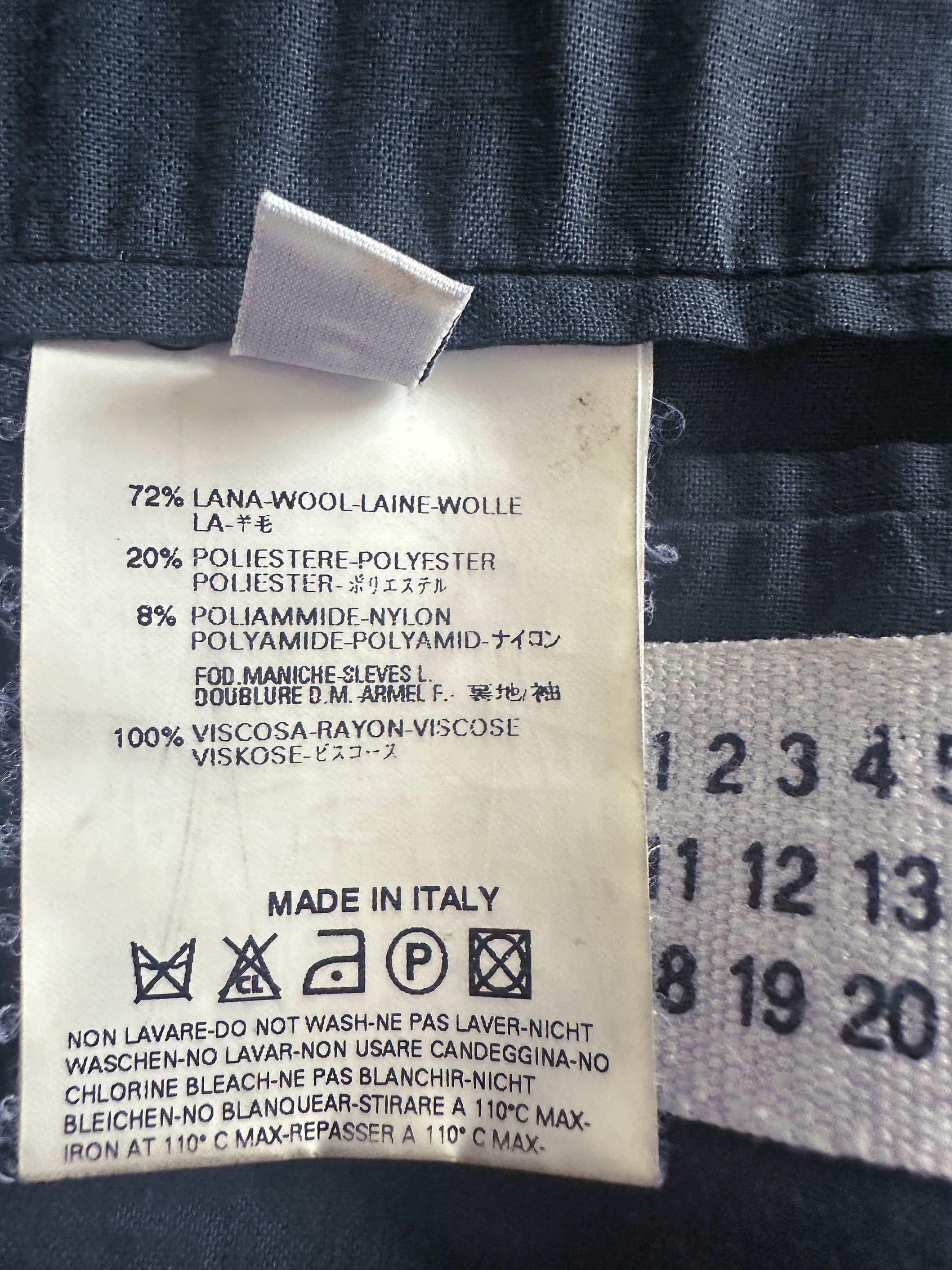 Maison Margiela Topcoat with Velvet Collar A/W 2002/03 Size US M / EU 48-50 / 2 - 8 Thumbnail