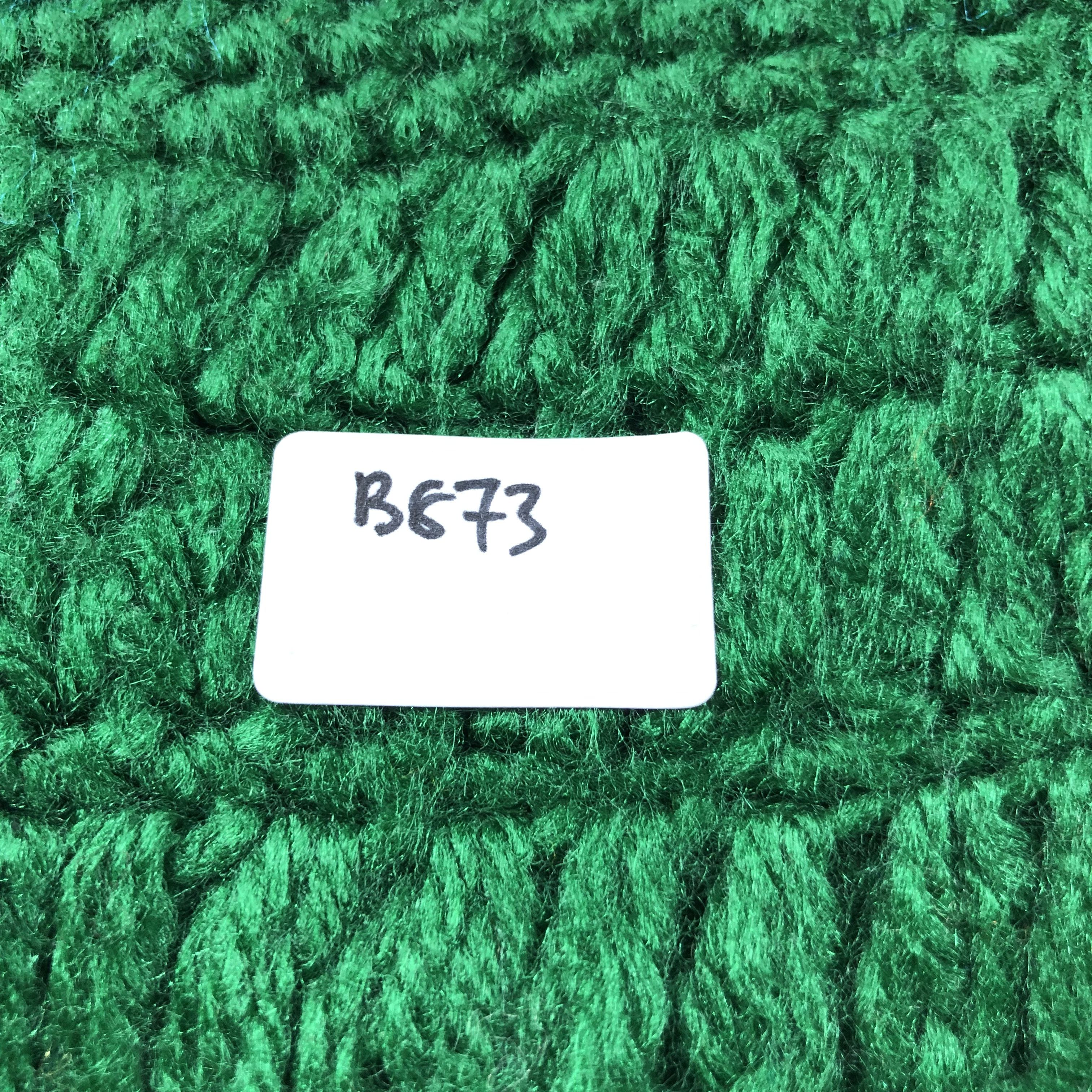 Vintage Unknown Crochet Knit Green Beanie Snowcap Snow Hat B873 Size ONE SIZE - 4 Thumbnail