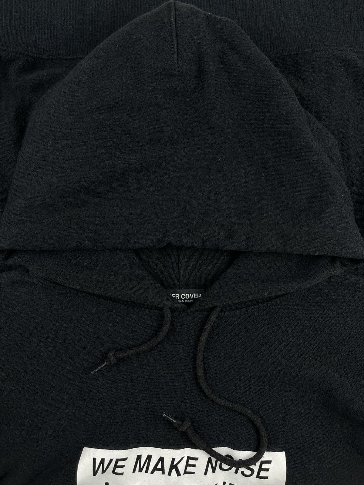 Undercover Undercover WMNNC We Make Noise Not Clothes Hoodie Black Size US L / EU 52-54 / 3 - 4 Thumbnail