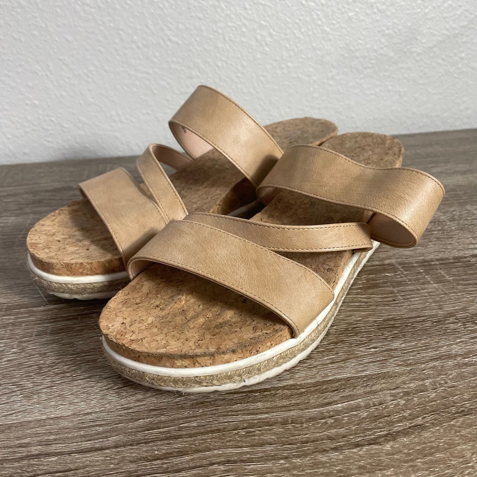 Other Lauren Blakwell Cindy Tan Cork Platform Sandals Women’s 9.5 Size US 9.5 / IT 39.5 - 1 Thumbnail