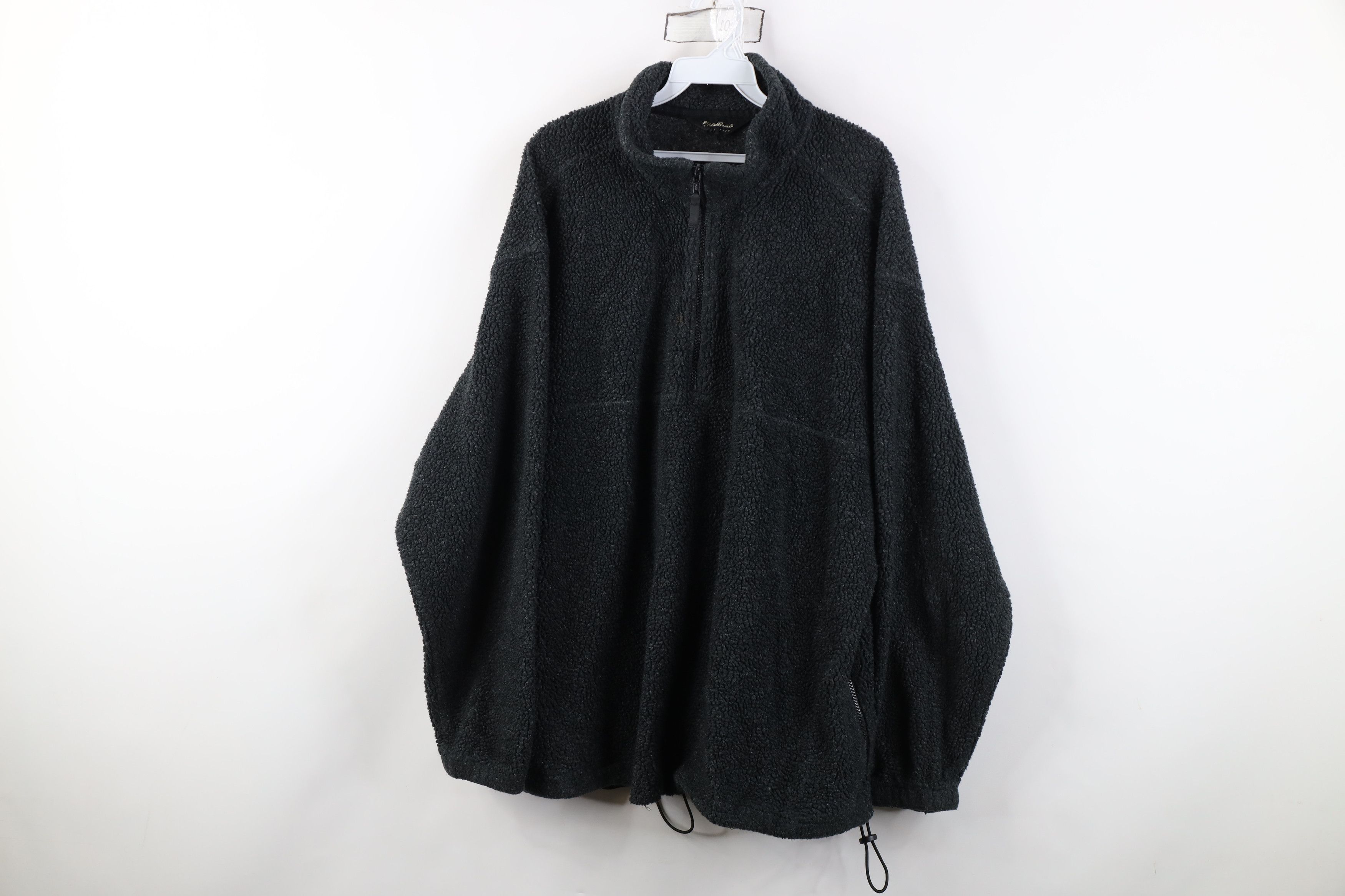 Eddie Bauer Vintage 90s Eddie Bauer Half Zip Pullover Sweater Gray Size US XL / EU 56 / 4 - 1 Thumbnail