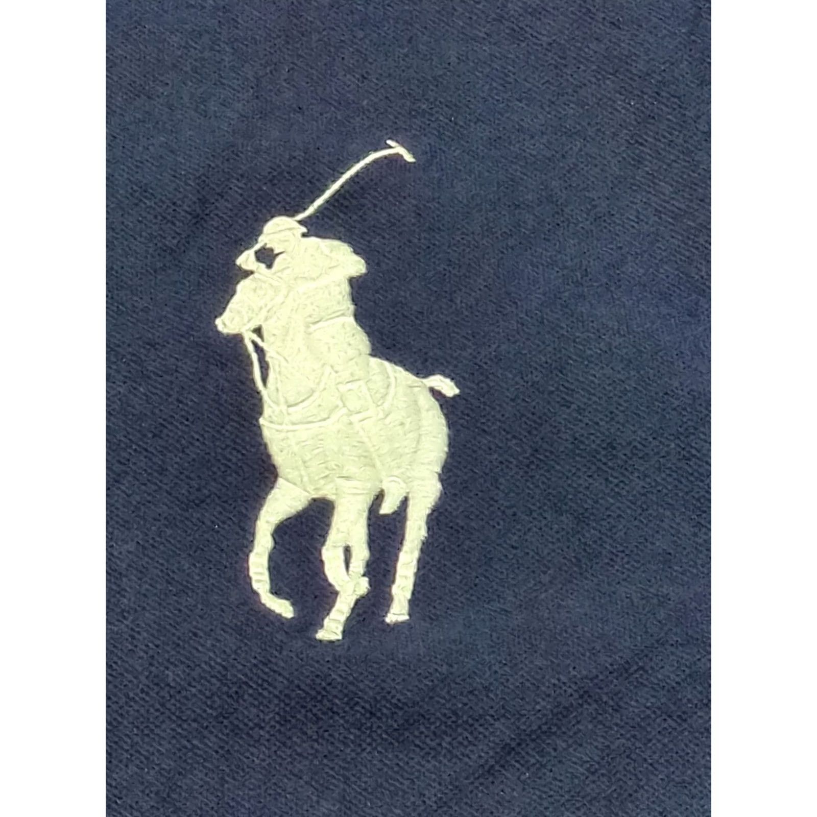 Polo Ralph Lauren VINTAGE Polo Ralph Lauren Big Pony Shirt XL Blue Adjustable Collar Short Sleeve Size US XL / EU 56 / 4 - 2 Thumbnail